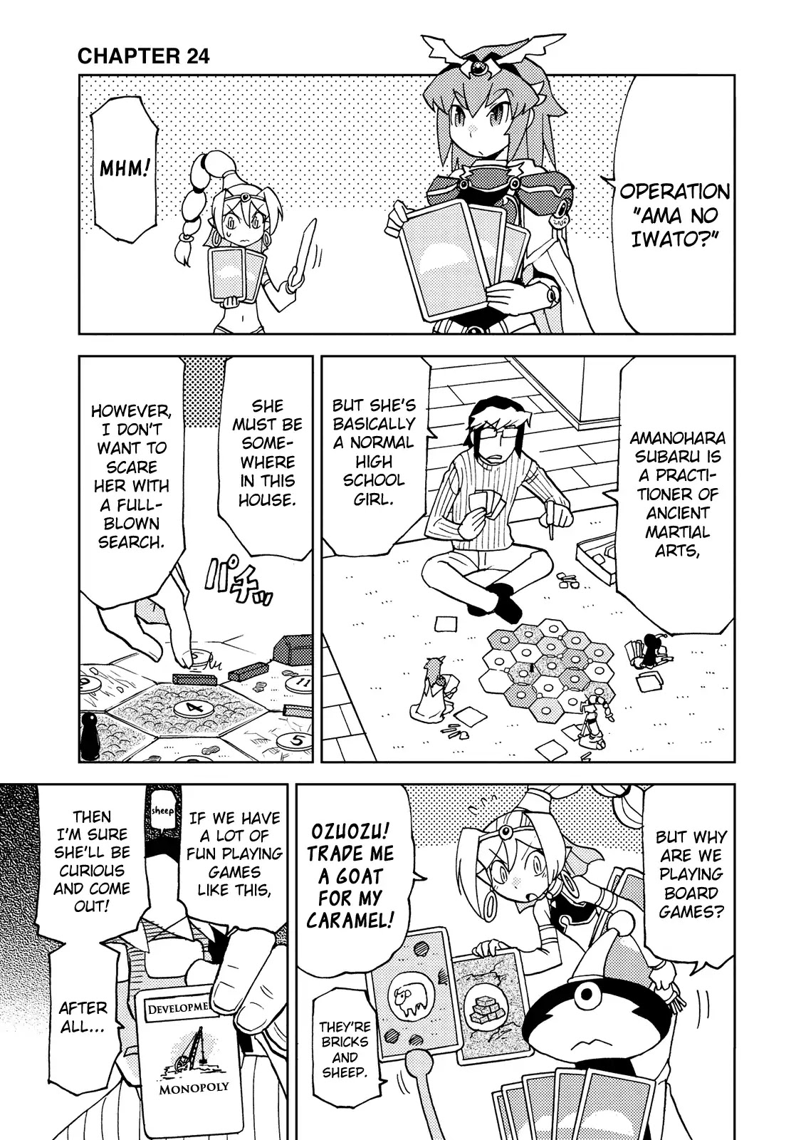 Choukadou Girl 1/6 Chapter 24 page 1 - Chapter 24: Subaru's Cave Hiding