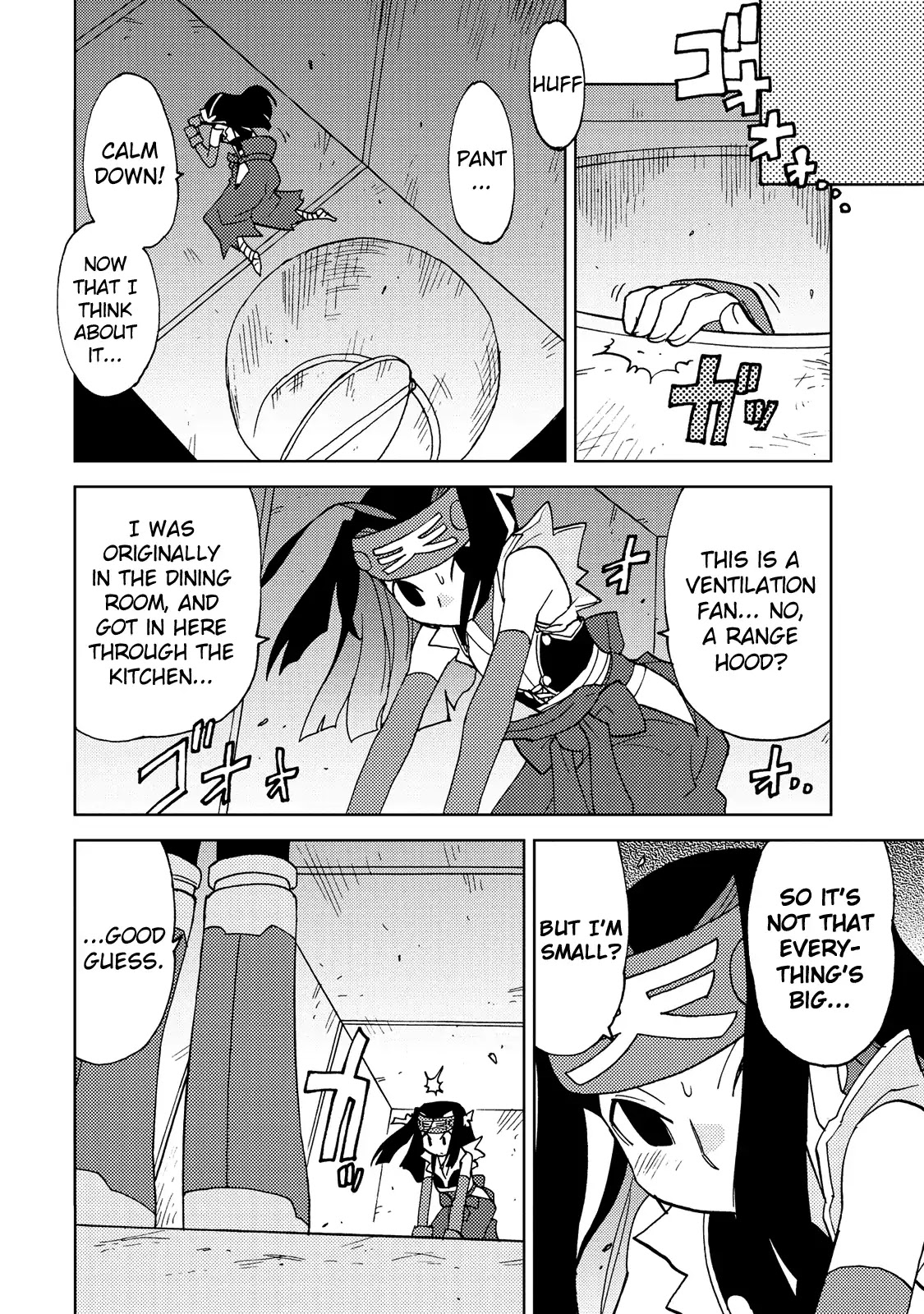Choukadou Girl 1/6 Chapter 24 page 6 - Chapter 24: Subaru's Cave Hiding