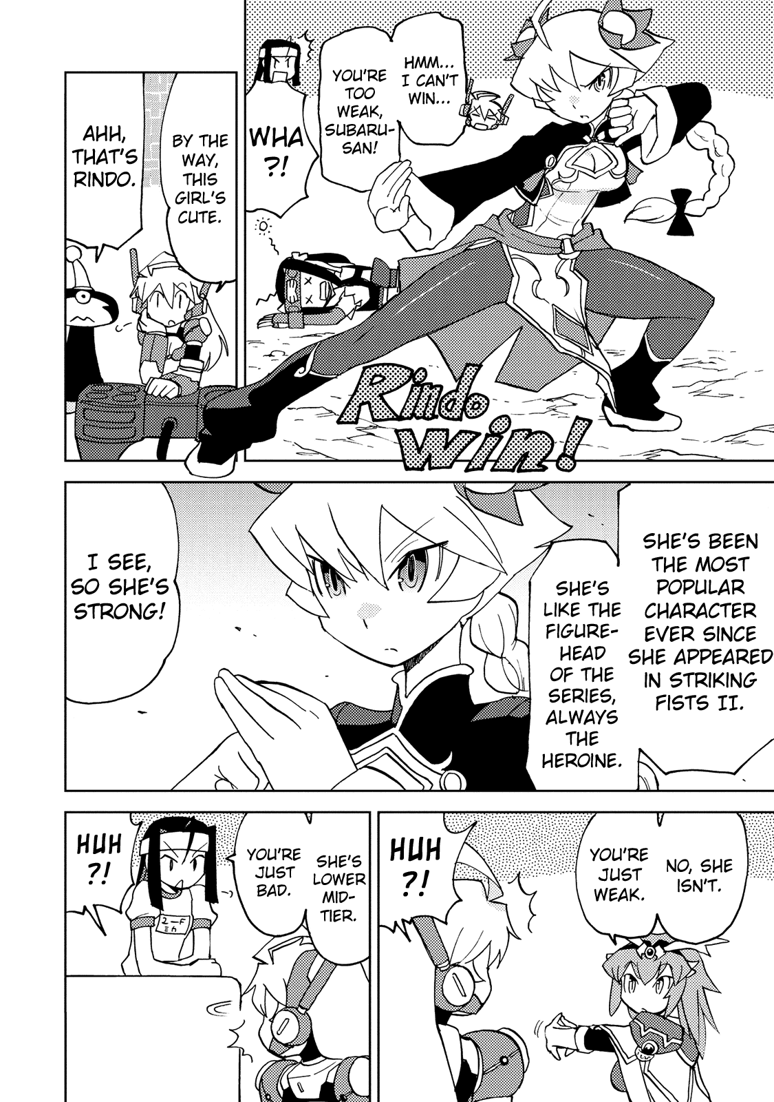 Choukadou Girl 1/6 Chapter 29 page 4 - Chapter 29: Become A Master!! Subaru vs. Rindo