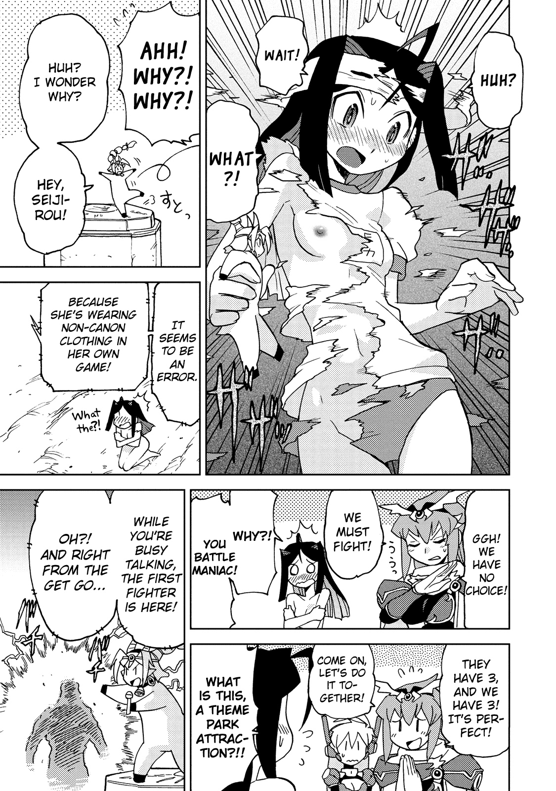 Choukadou Girl 1/6 Chapter 30 page 10 - Chapter 30: The Greatest Ever!! Do You Wanna Go To New Zealand?!