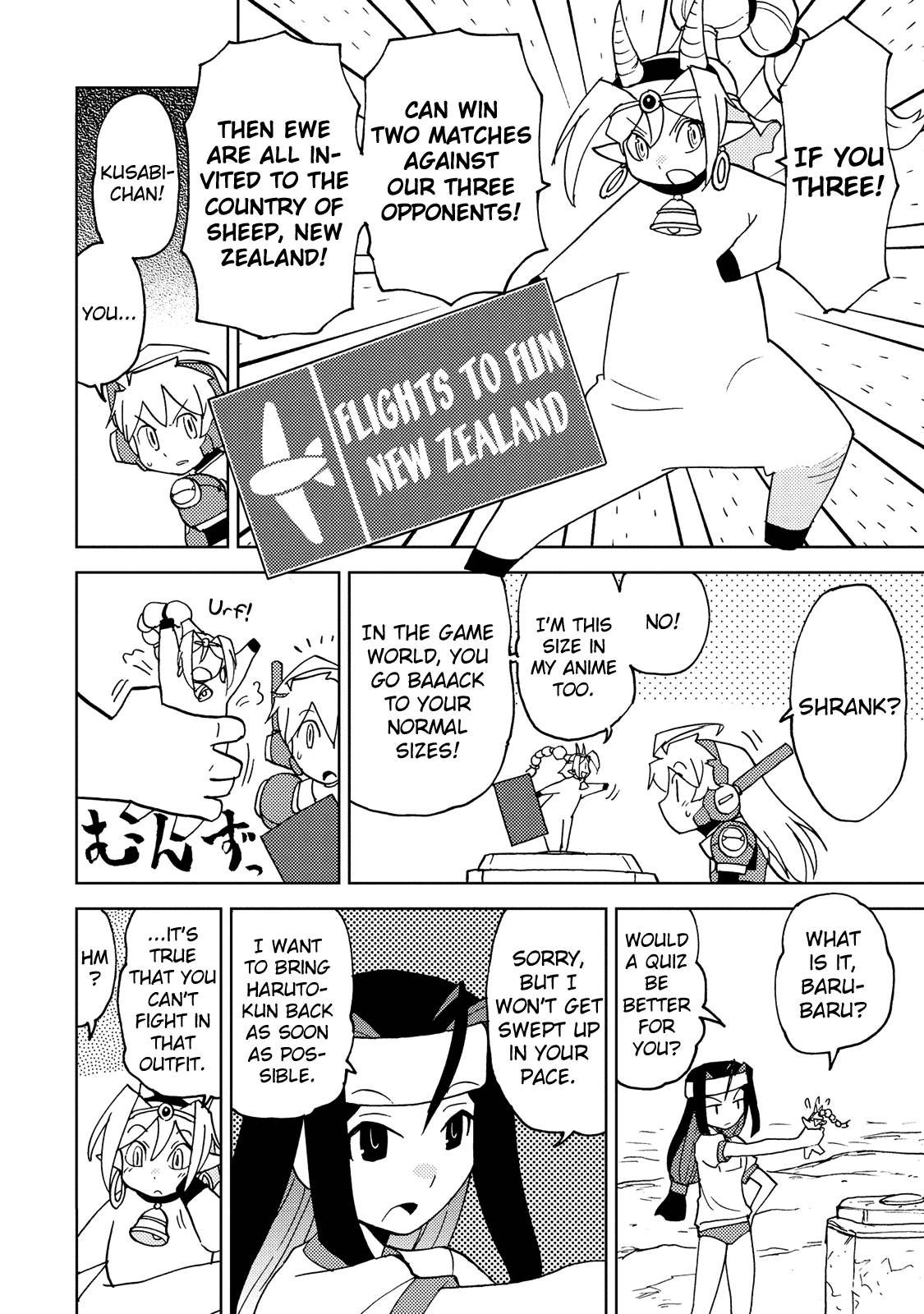 Choukadou Girl 1/6 Chapter 30 page 9 - Chapter 30: The Greatest Ever!! Do You Wanna Go To New Zealand?!