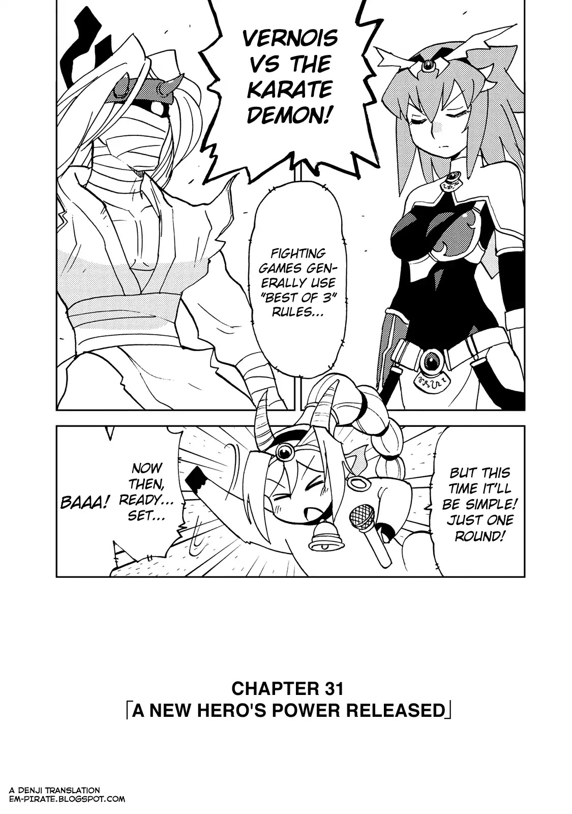 Choukadou Girl 1/6 Chapter 31 page 1 - Chapter 31: A New Hero's Power Released