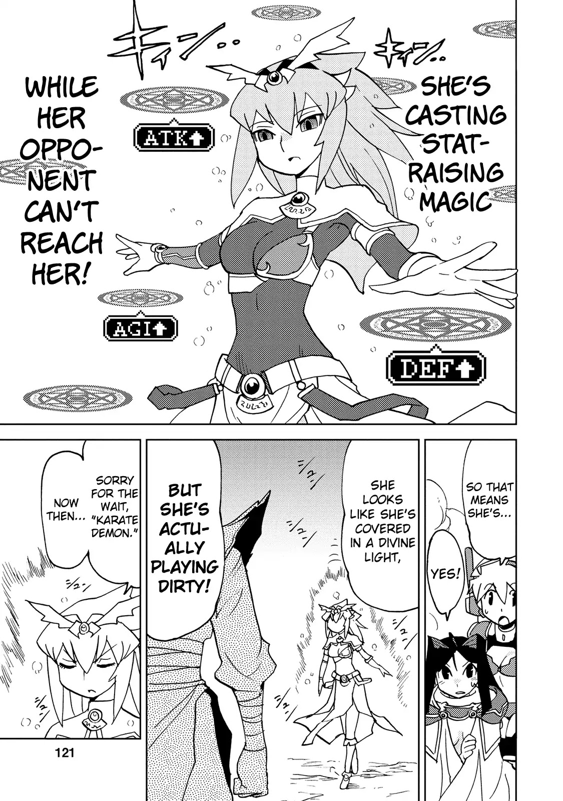 Choukadou Girl 1/6 Chapter 31 page 7 - Chapter 31: A New Hero's Power Released