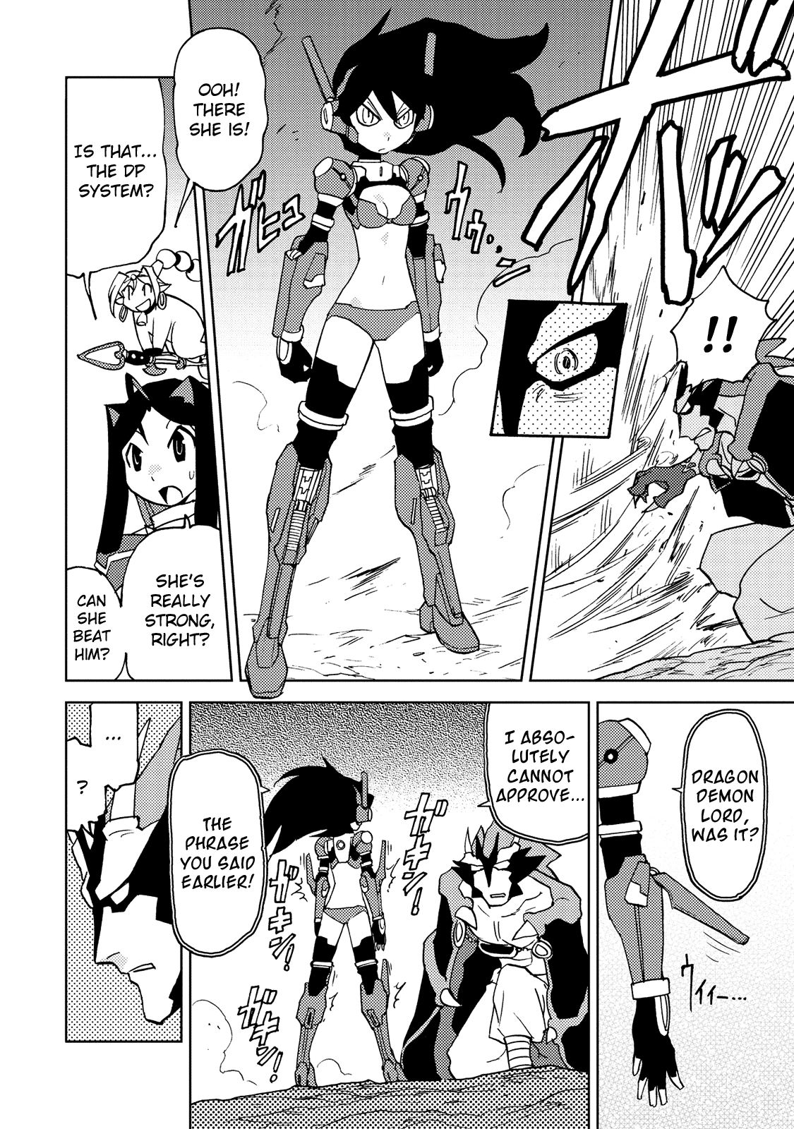 Choukadou Girl 1/6 Chapter 32 page 10 - Chapter 32: The Dragon Demon Lord Revealed Its True Form