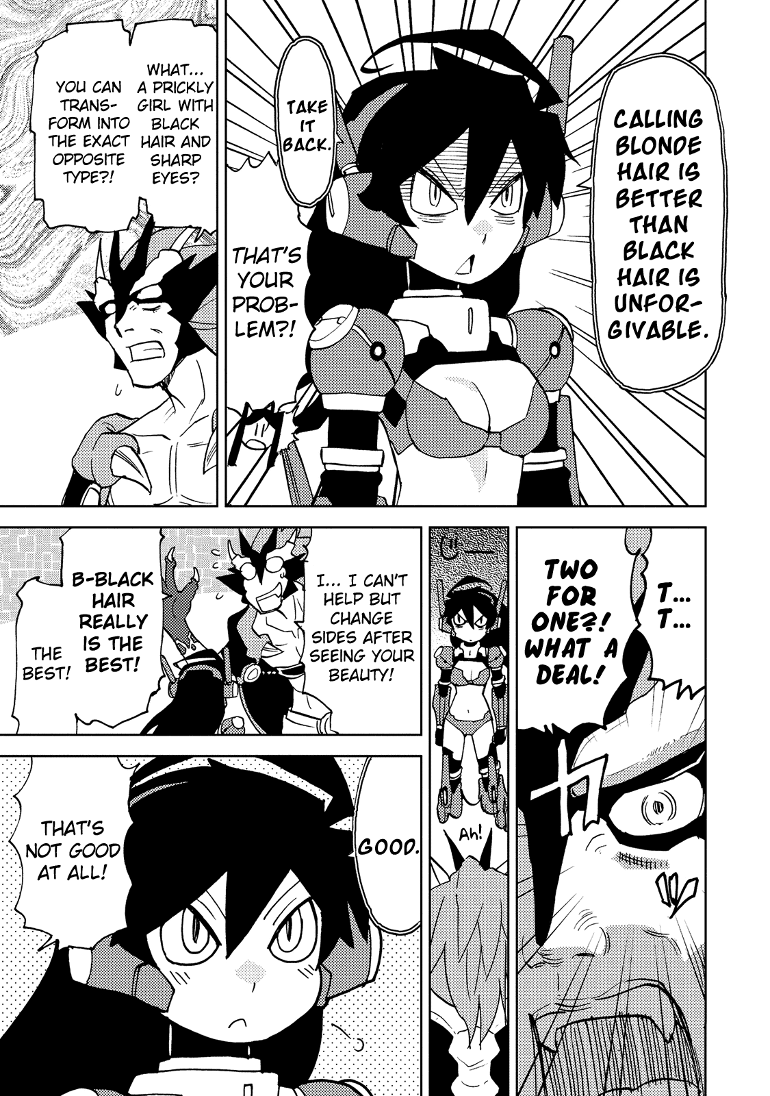 Choukadou Girl 1/6 Chapter 32 page 11 - Chapter 32: The Dragon Demon Lord Revealed Its True Form