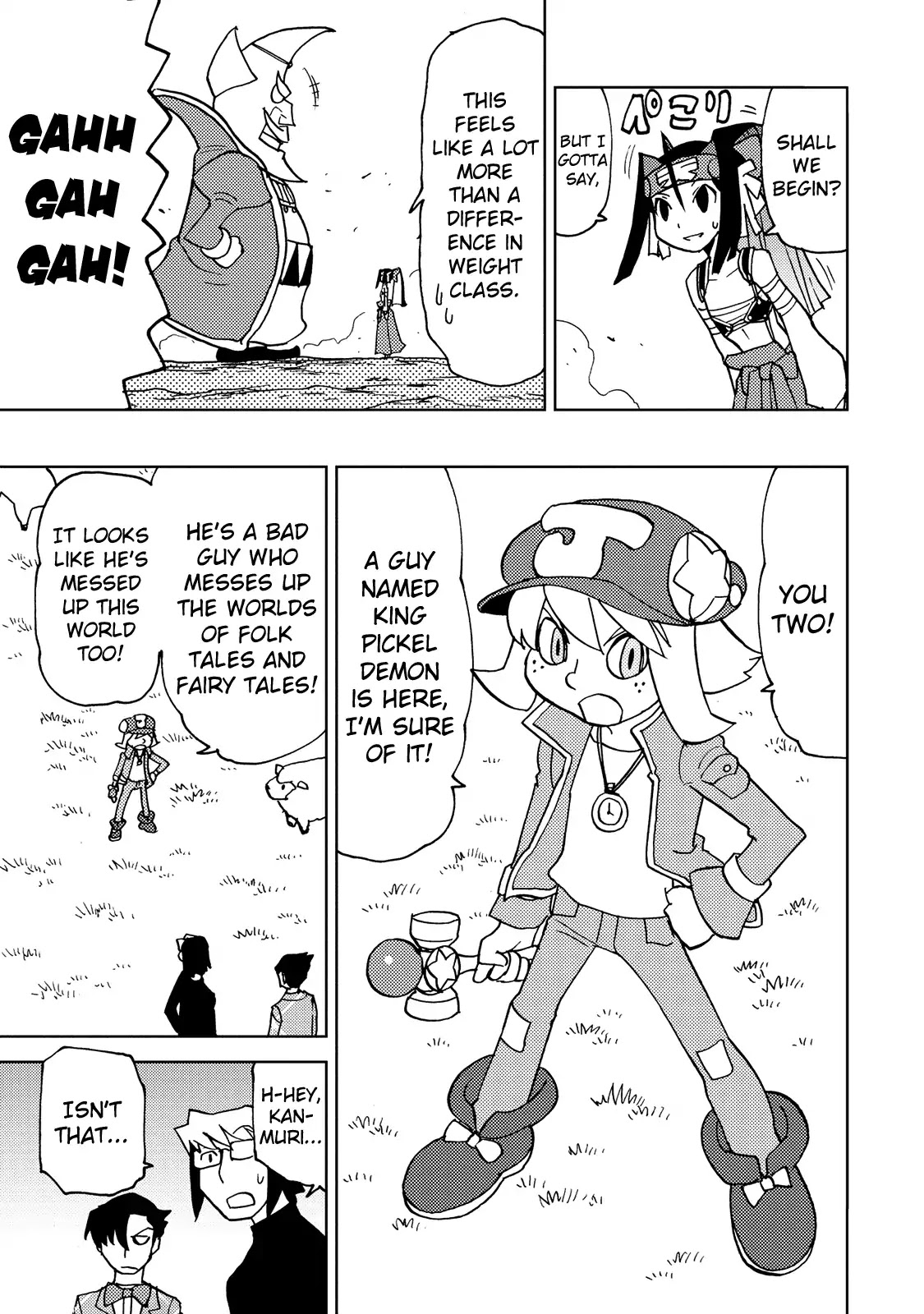 Choukadou Girl 1/6 Chapter 33 page 11 - Chapter 33: One New Challenger After Another!