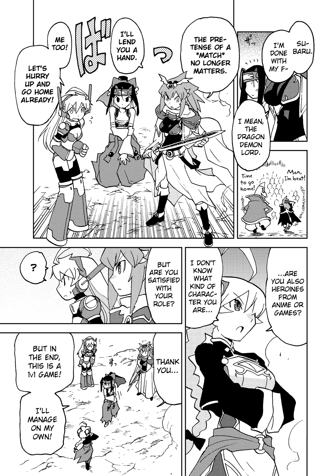 Choukadou Girl 1/6 Chapter 34 page 11 - Chapter 34: Enlighten Yourself!! Subaru vs. Super Rindo