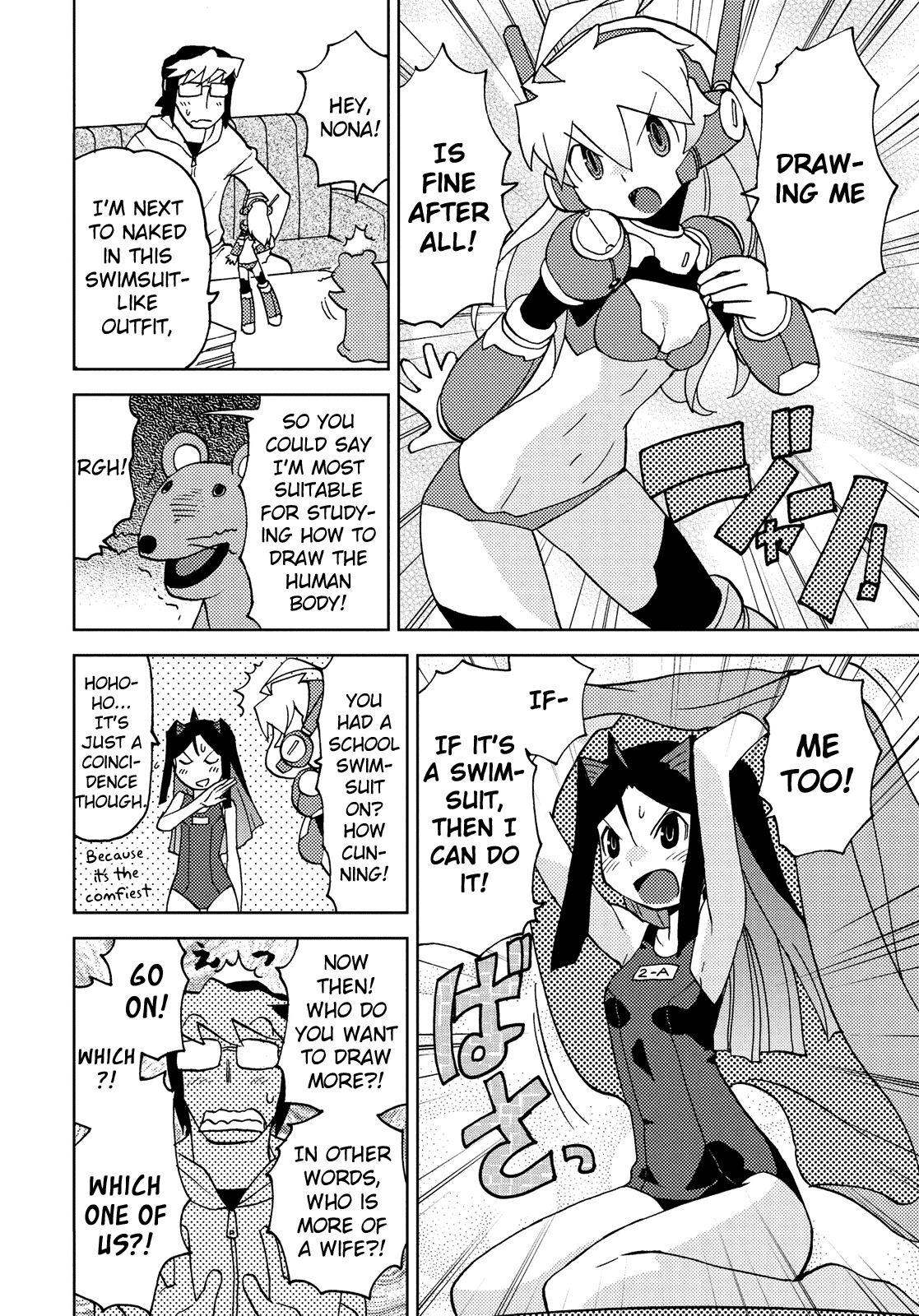 Choukadou Girl 1/6 Chapter 36 page 10 - Chapter 36: It's Your Art, Redraw It Again and Again