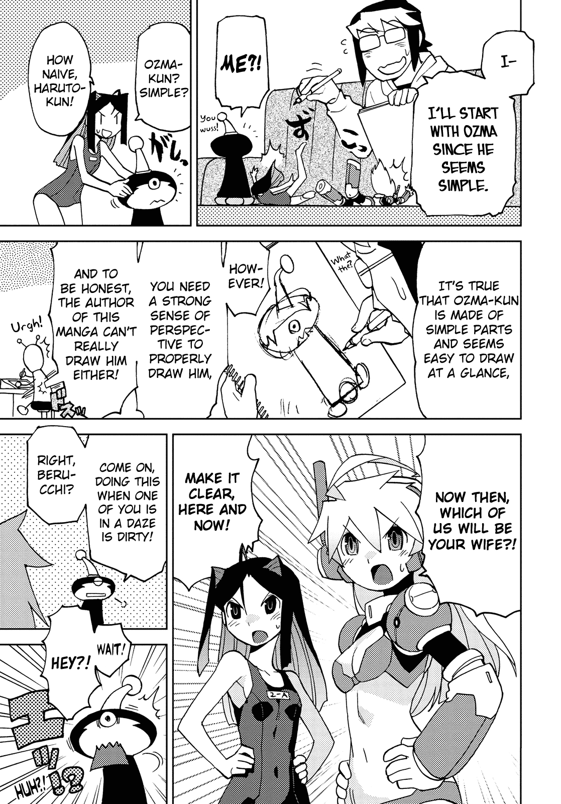 Choukadou Girl 1/6 Chapter 36 page 11 - Chapter 36: It's Your Art, Redraw It Again and Again