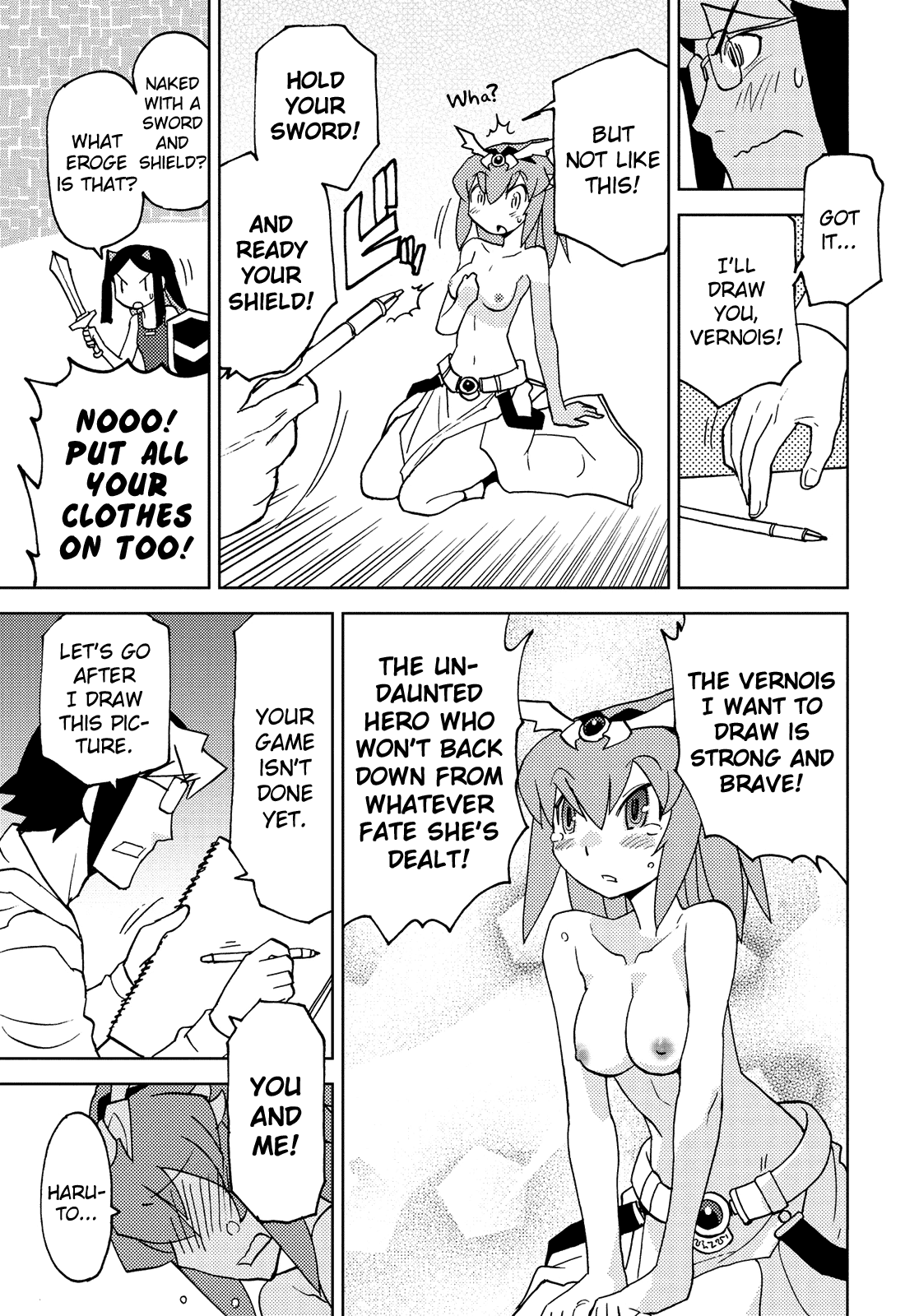 Choukadou Girl 1/6 Chapter 36 page 13 - Chapter 36: It's Your Art, Redraw It Again and Again