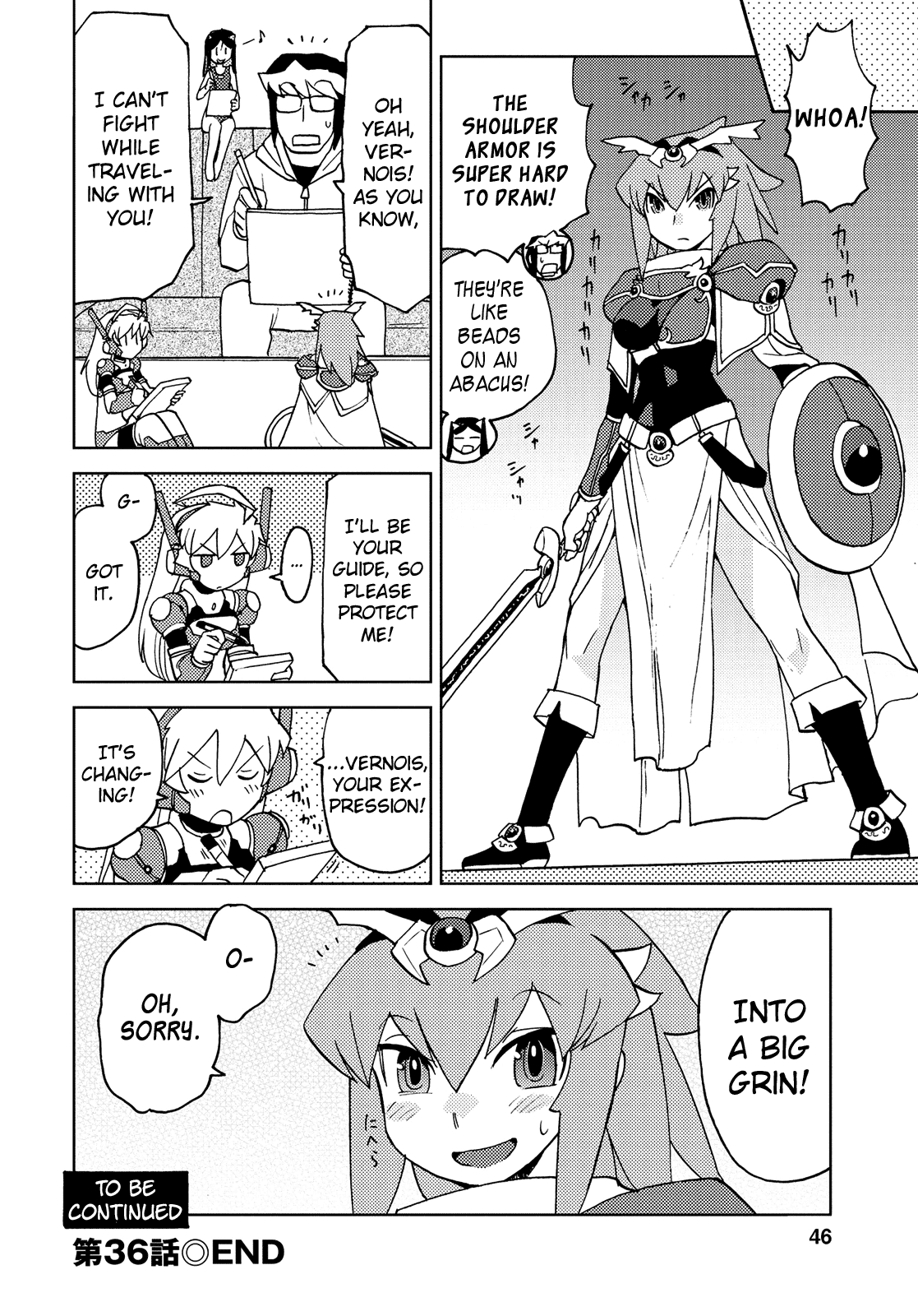 Choukadou Girl 1/6 Chapter 36 page 14 - Chapter 36: It's Your Art, Redraw It Again and Again