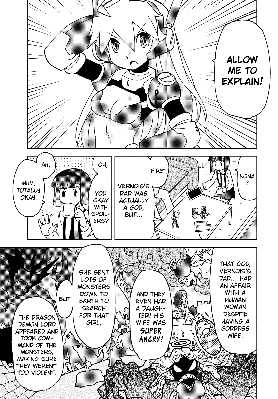 Choukadou Girl 1/6 Chapter 36 page 3 - Chapter 36: It's Your Art, Redraw It Again and Again