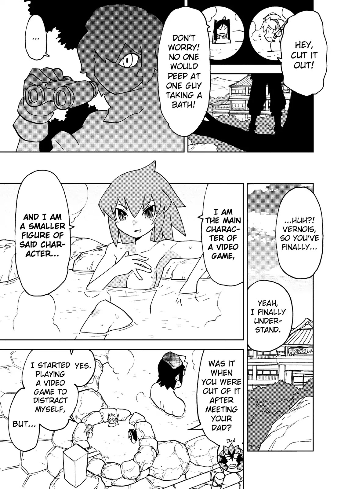 Choukadou Girl 1/6 Chapter 41 page 5 - Chapter 41: Another World! Staying At Hot Spring Inn With Figures
