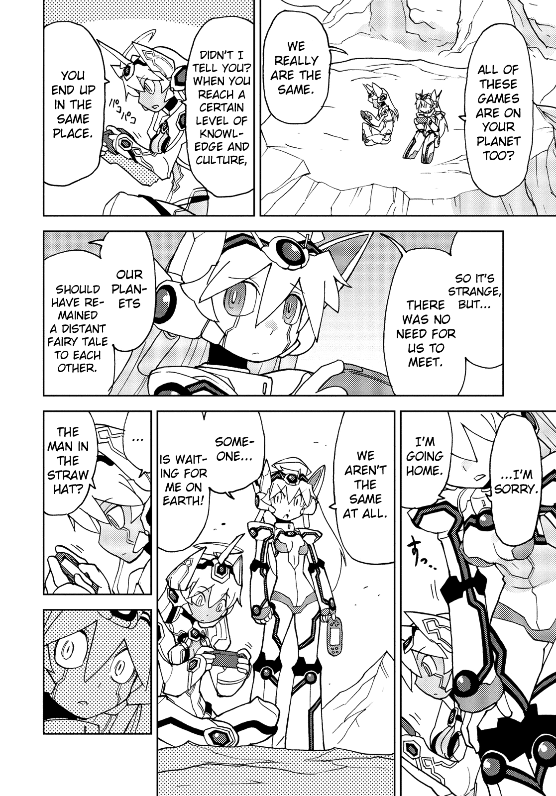 Choukadou Girl 1/6 Chapter 43 page 10 - Chapter 43: Song of the Planetary Probe