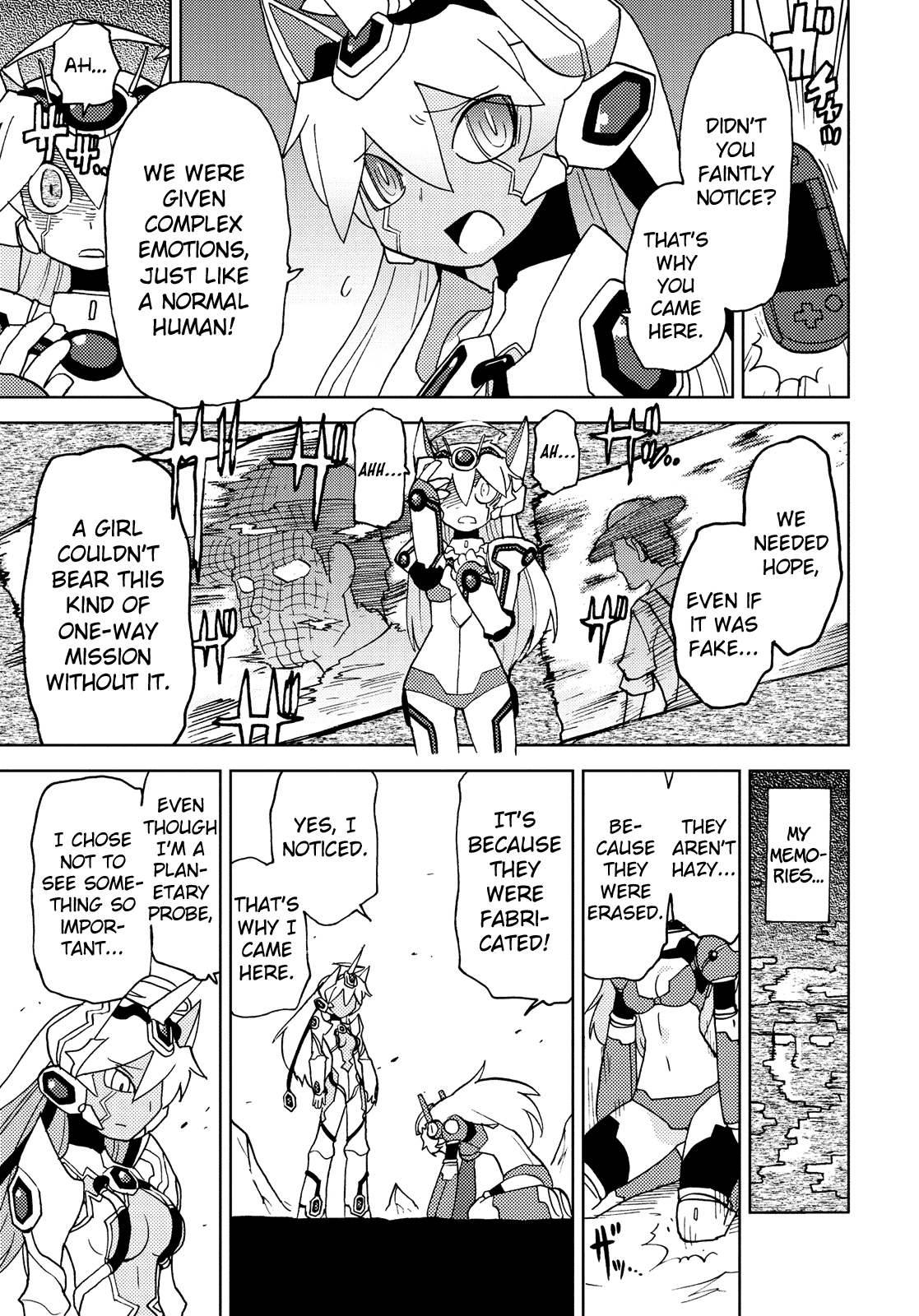 Choukadou Girl 1/6 Chapter 43 page 11 - Chapter 43: Song of the Planetary Probe