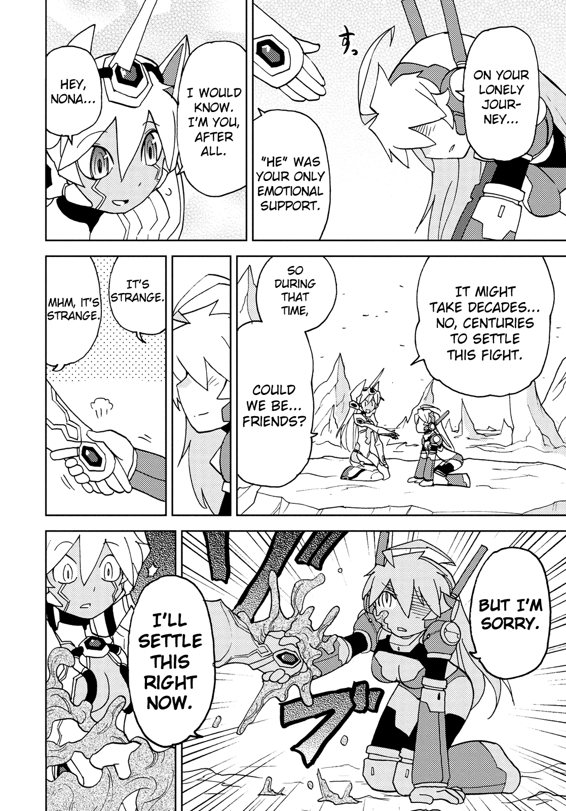 Choukadou Girl 1/6 Chapter 43 page 12 - Chapter 43: Song of the Planetary Probe