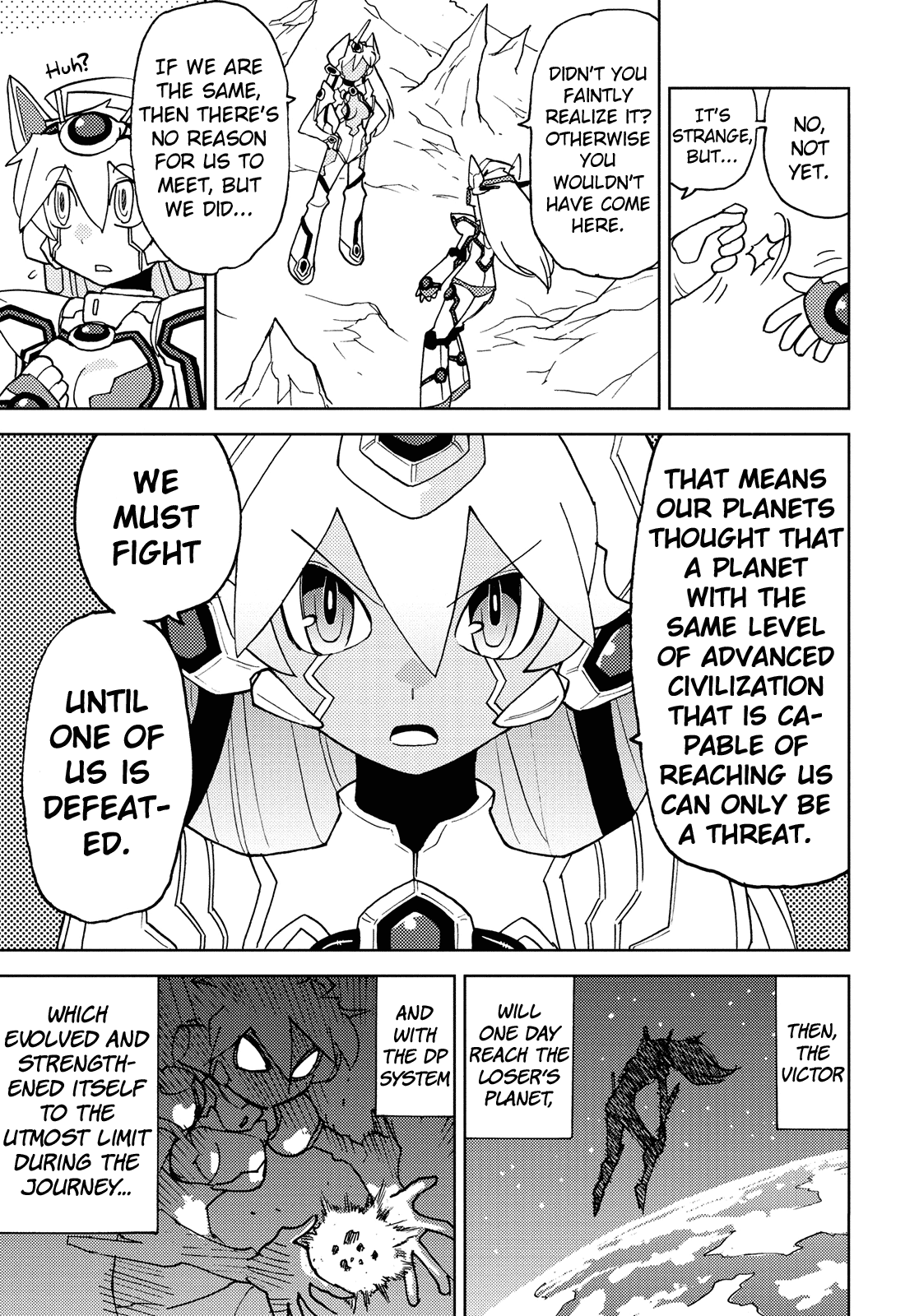 Choukadou Girl 1/6 Chapter 43 page 7 - Chapter 43: Song of the Planetary Probe