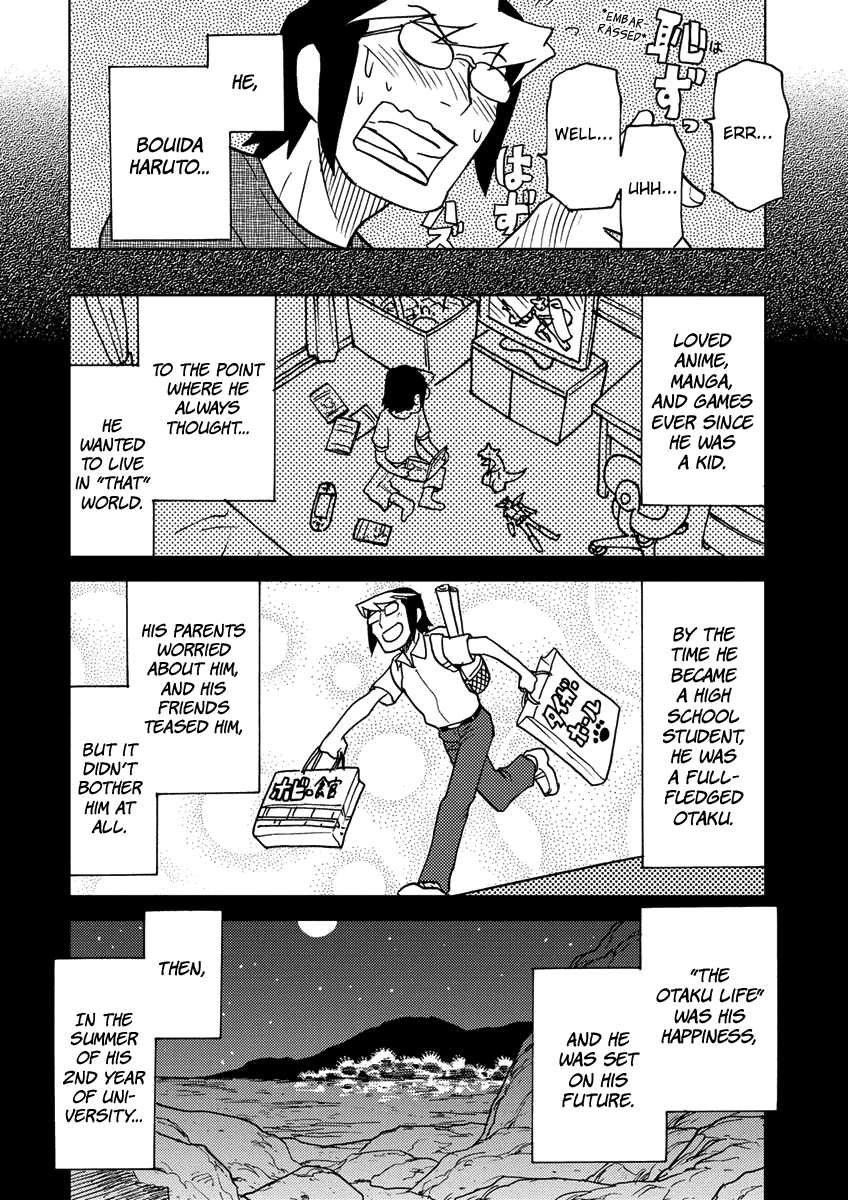 Choukadou Girl 1/6 Chapter 5 page 6 - Chapter 5: Bouida Haruto Wants To Live The Otaku Life