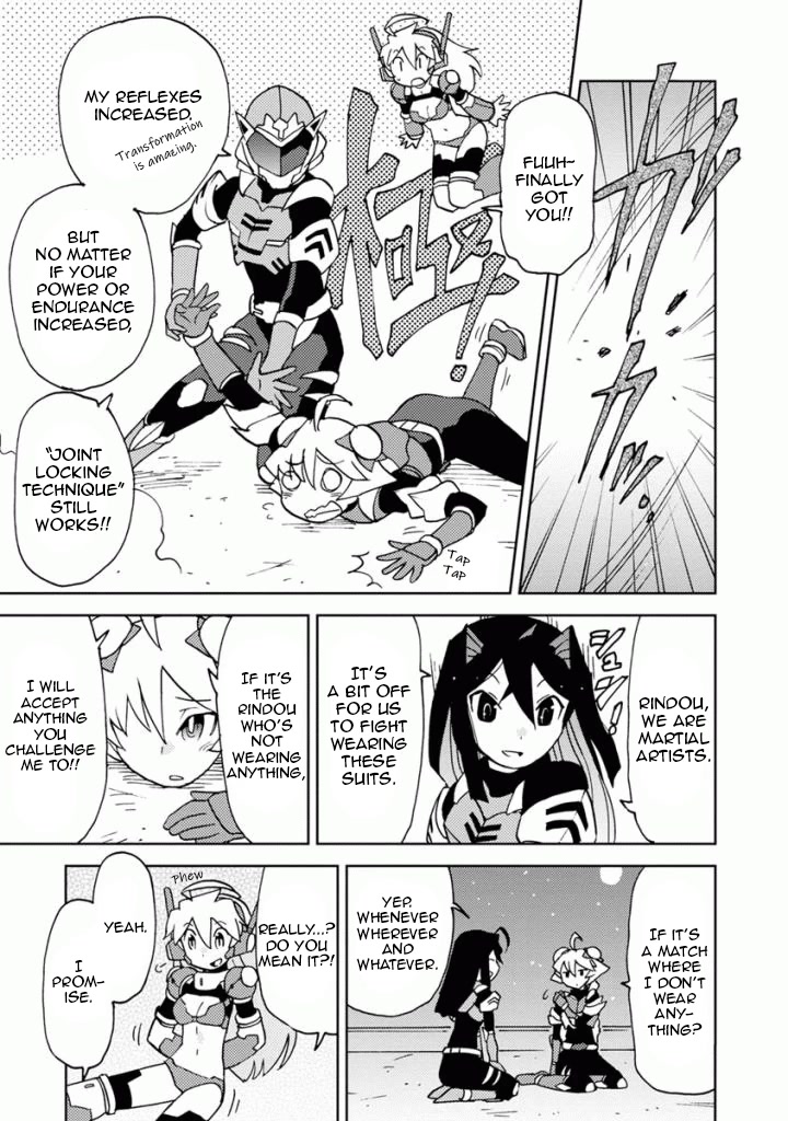Choukadou Girls Chapter 11 page 13 - Chapter 11: Awaken To a Lot of Things!! The Forbidden Transformation