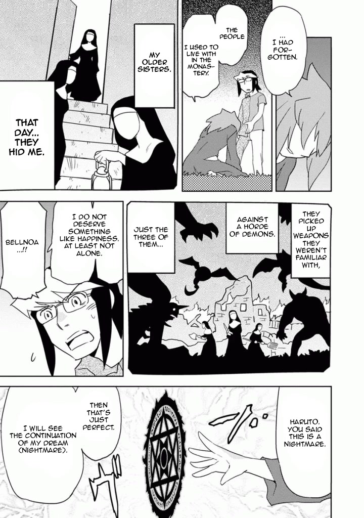 Choukadou Girls Chapter 14 page 13 - Chapter 14: Hero Bellnoa and the Nightmare World