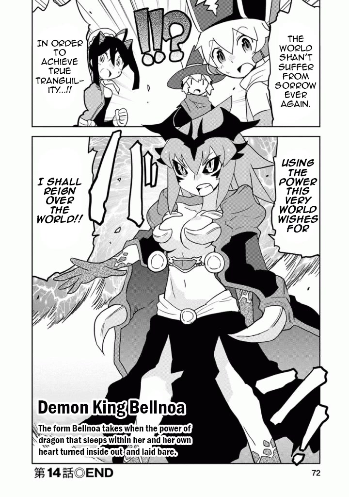 Choukadou Girls Chapter 14 page 14 - Chapter 14: Hero Bellnoa and the Nightmare World