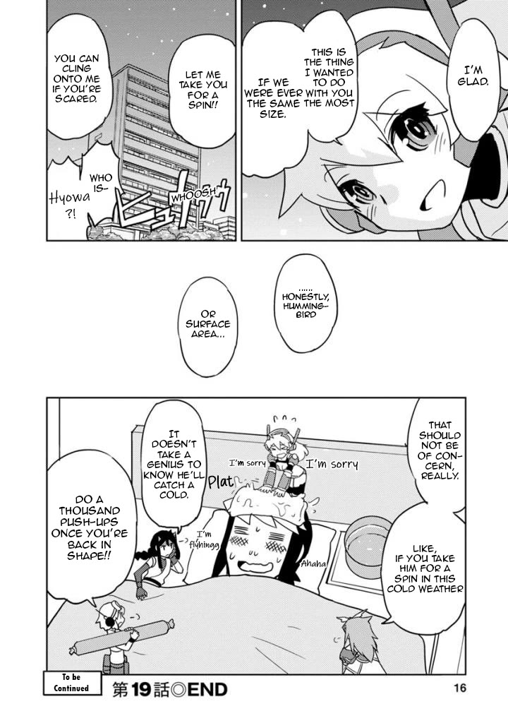Choukadou Girls Chapter 19 page 17 - Chapter 19: What I Want to do in the Land of Hummingbird.