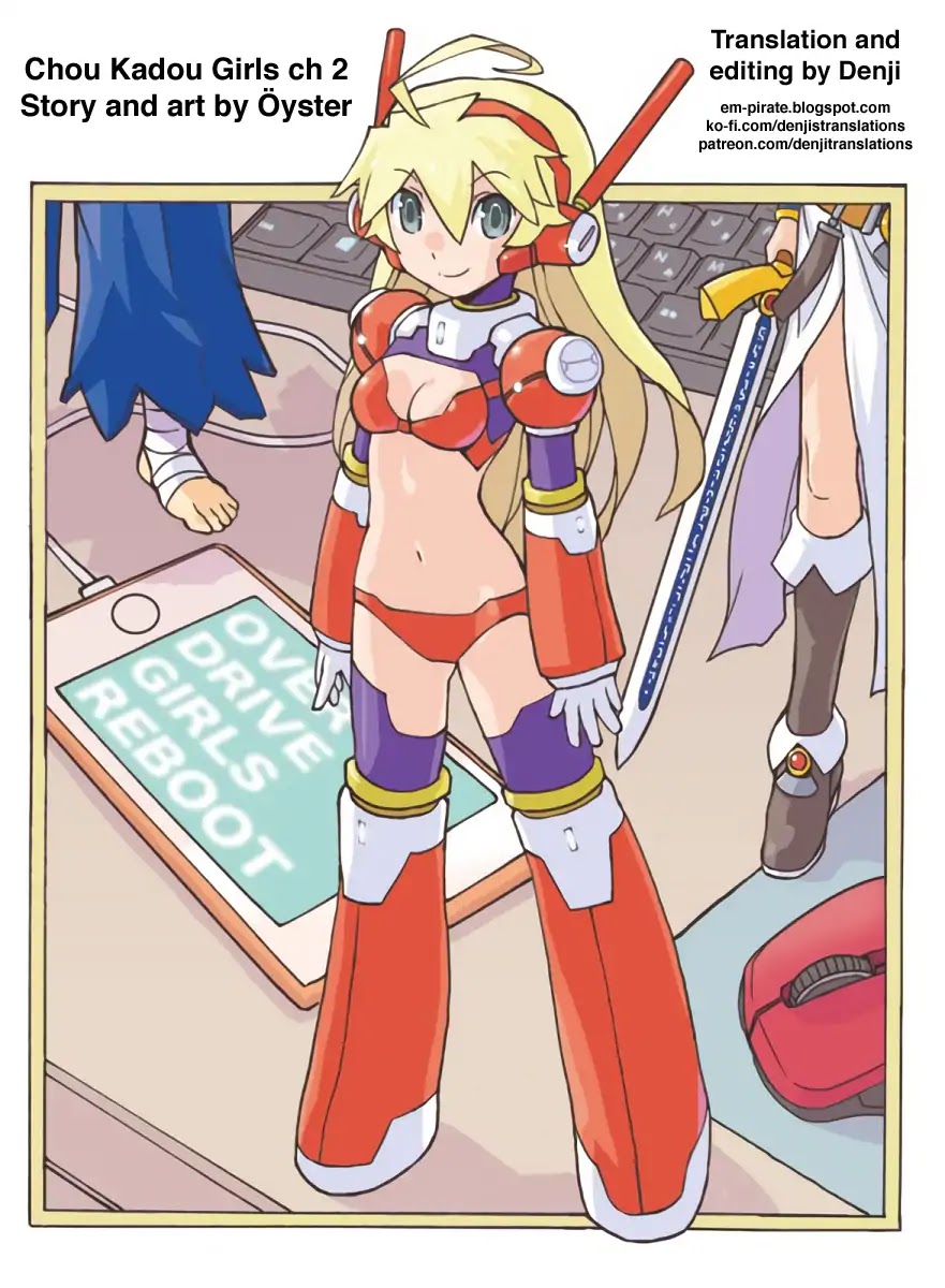Choukadou Girls Chapter 2 page 15 - Chapter 2: Bouida Haruto and the Super Mobile Girls