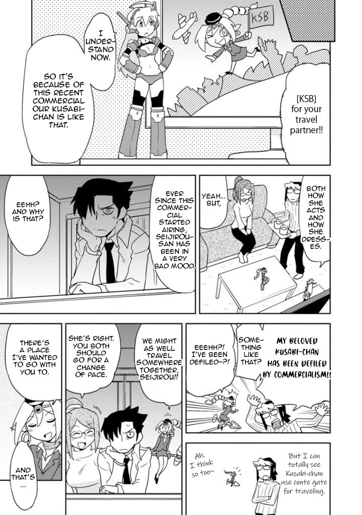 Choukadou Girls Chapter 26 page 11 - Chapter 26: Kusabi-chan Tourist