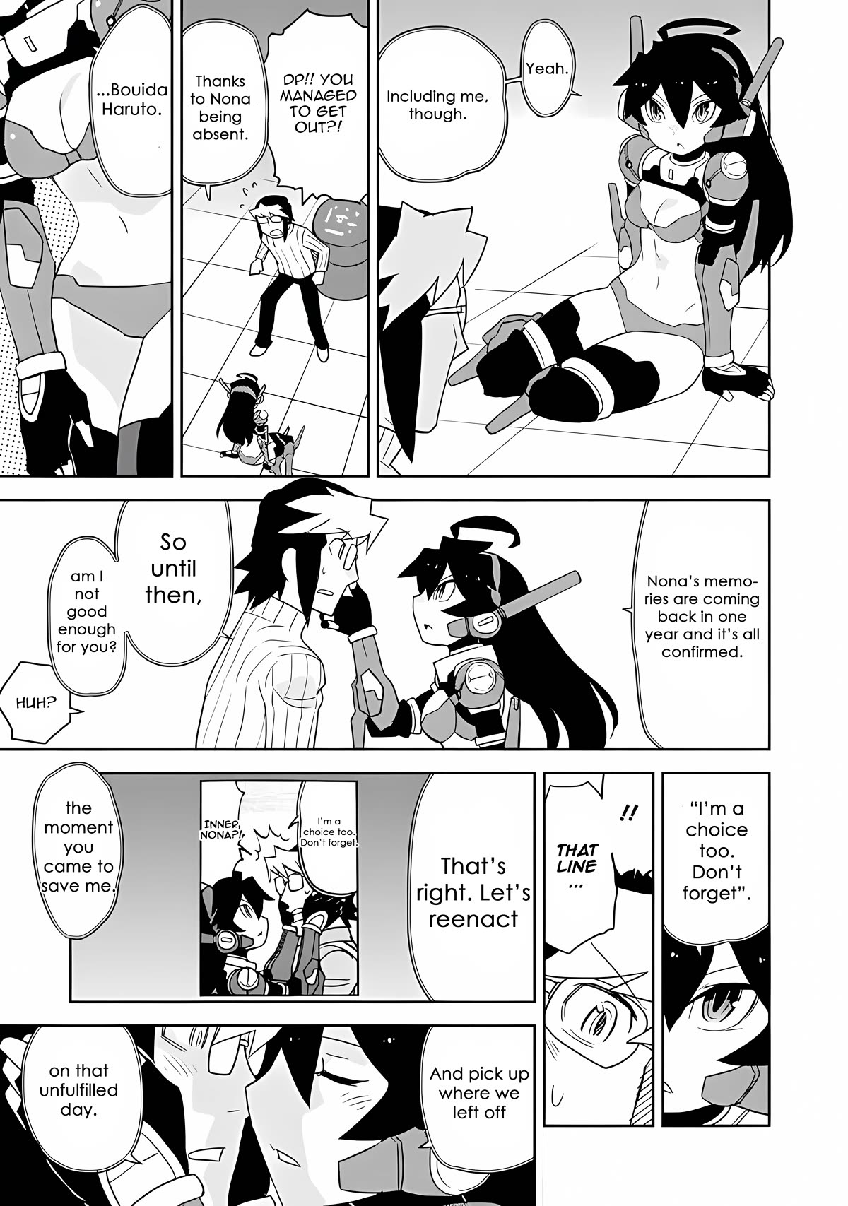 Choukadou Girls Chapter 28 page 13 - Chapter 28: Playback of That Time