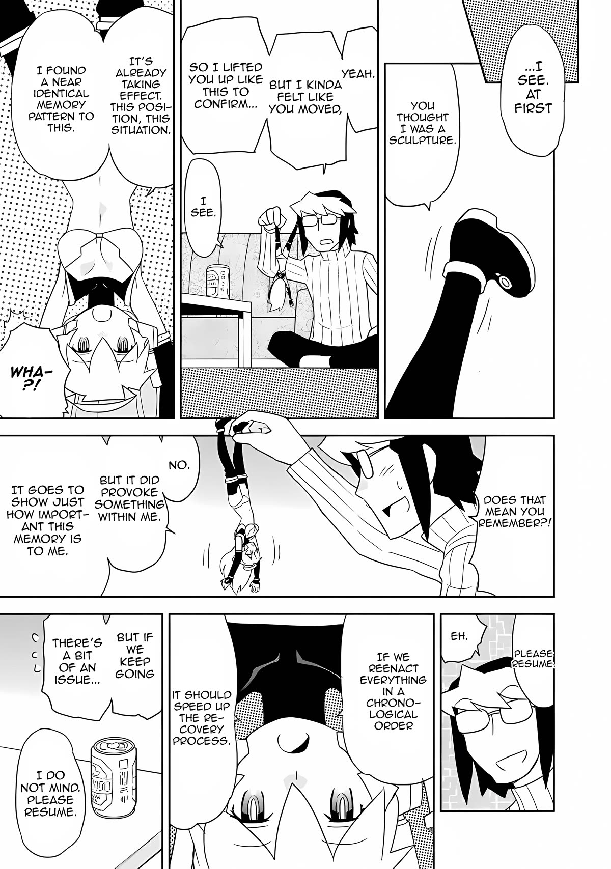 Choukadou Girls Chapter 28 page 9 - Chapter 28: Playback of That Time
