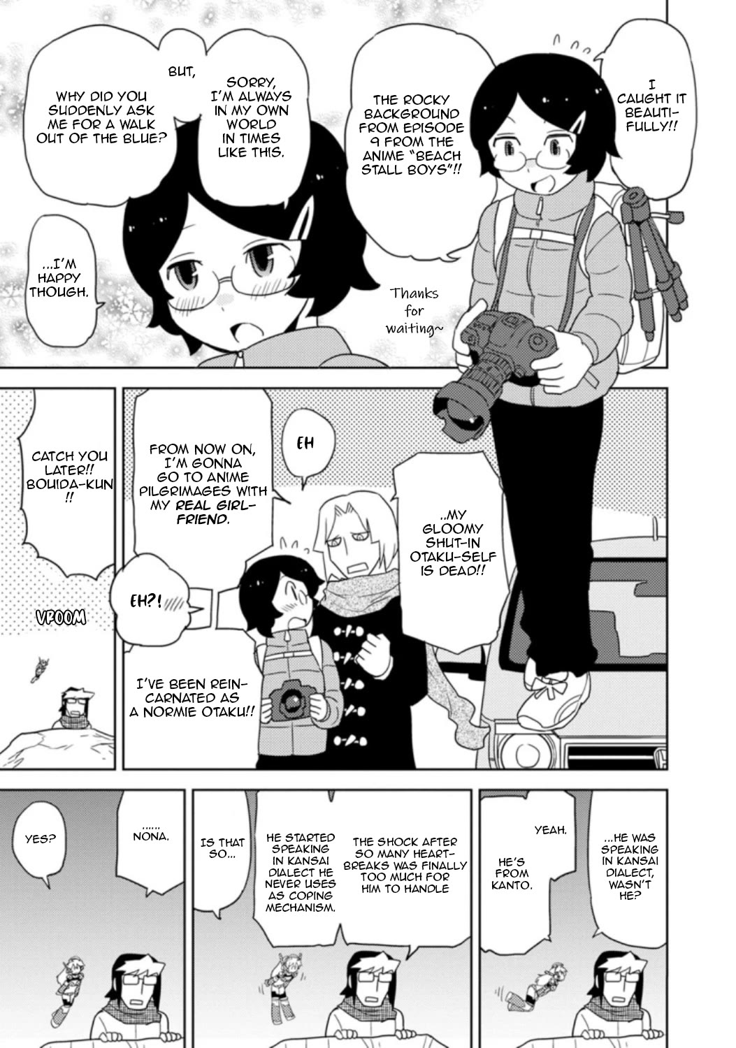 Choukadou Girls Chapter 29 page 14 - Chapter 29: Like Hell Otaku Would Die Because of Love