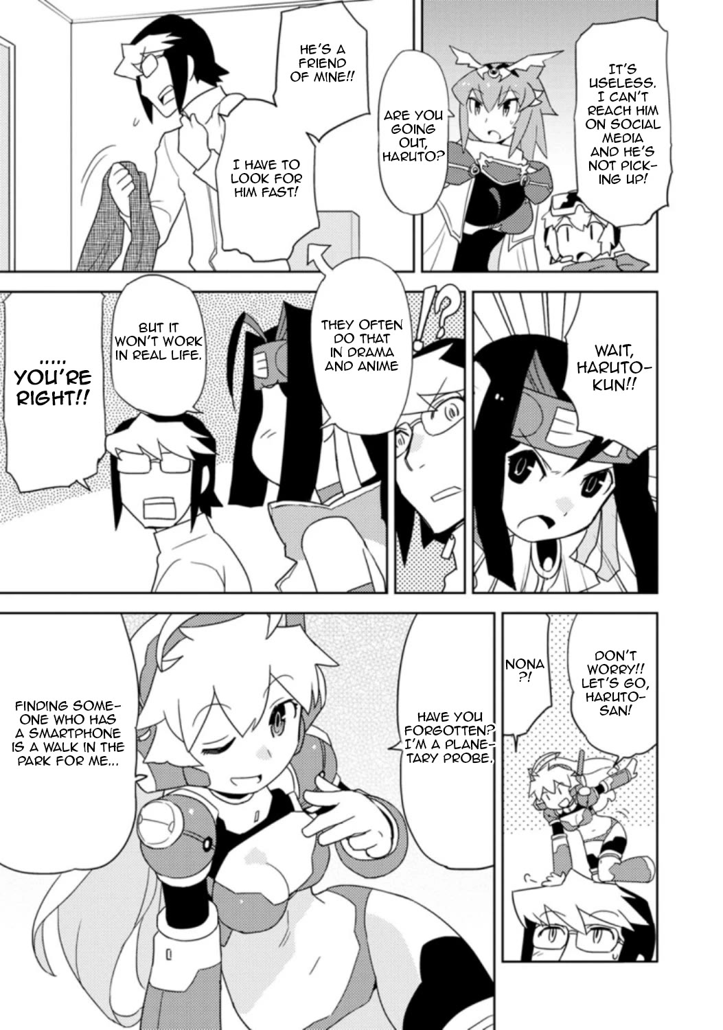 Choukadou Girls Chapter 29 page 6 - Chapter 29: Like Hell Otaku Would Die Because of Love