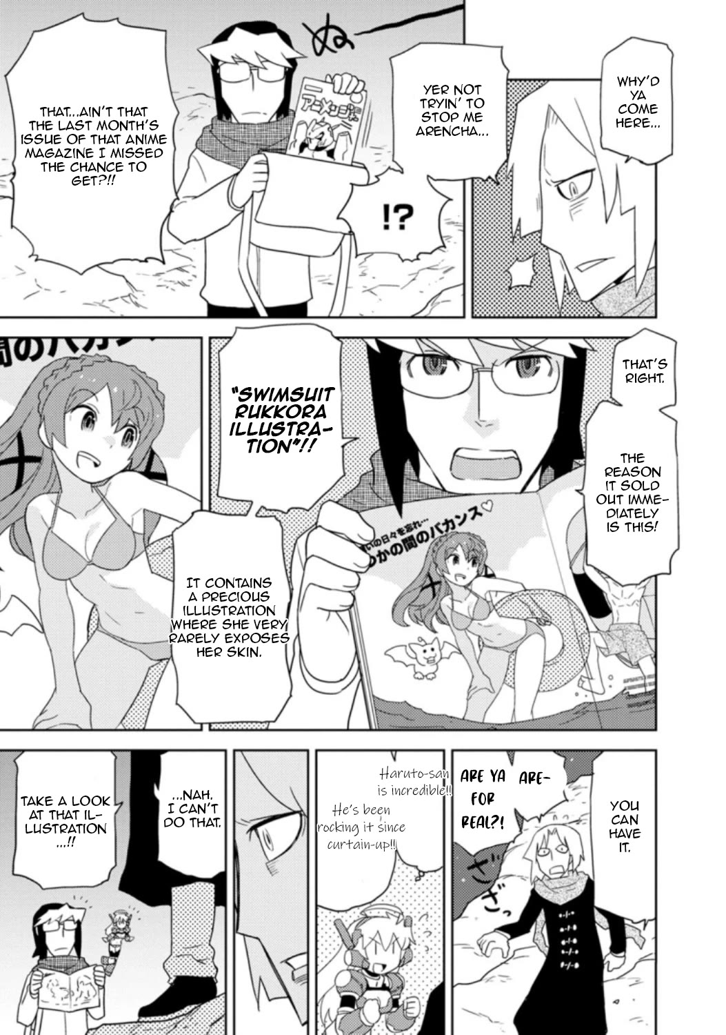 Choukadou Girls Chapter 29 page 8 - Chapter 29: Like Hell Otaku Would Die Because of Love