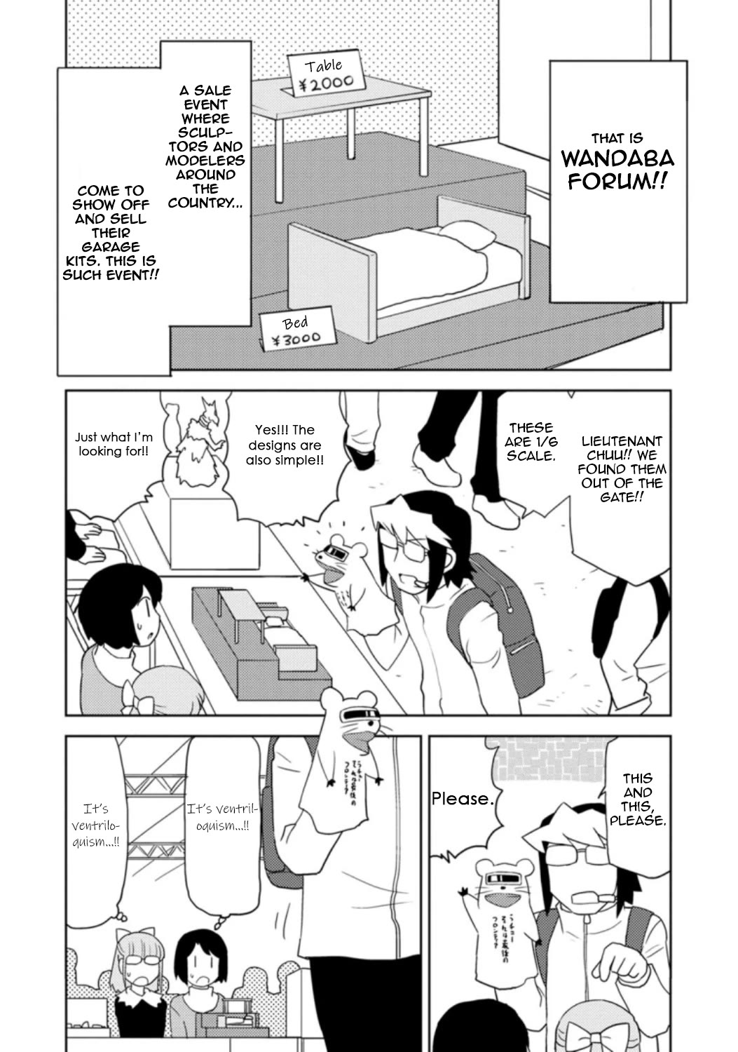 Choukadou Girls Chapter 31 page 3 - Chapter 31: Welcome to the Wonderous Festival