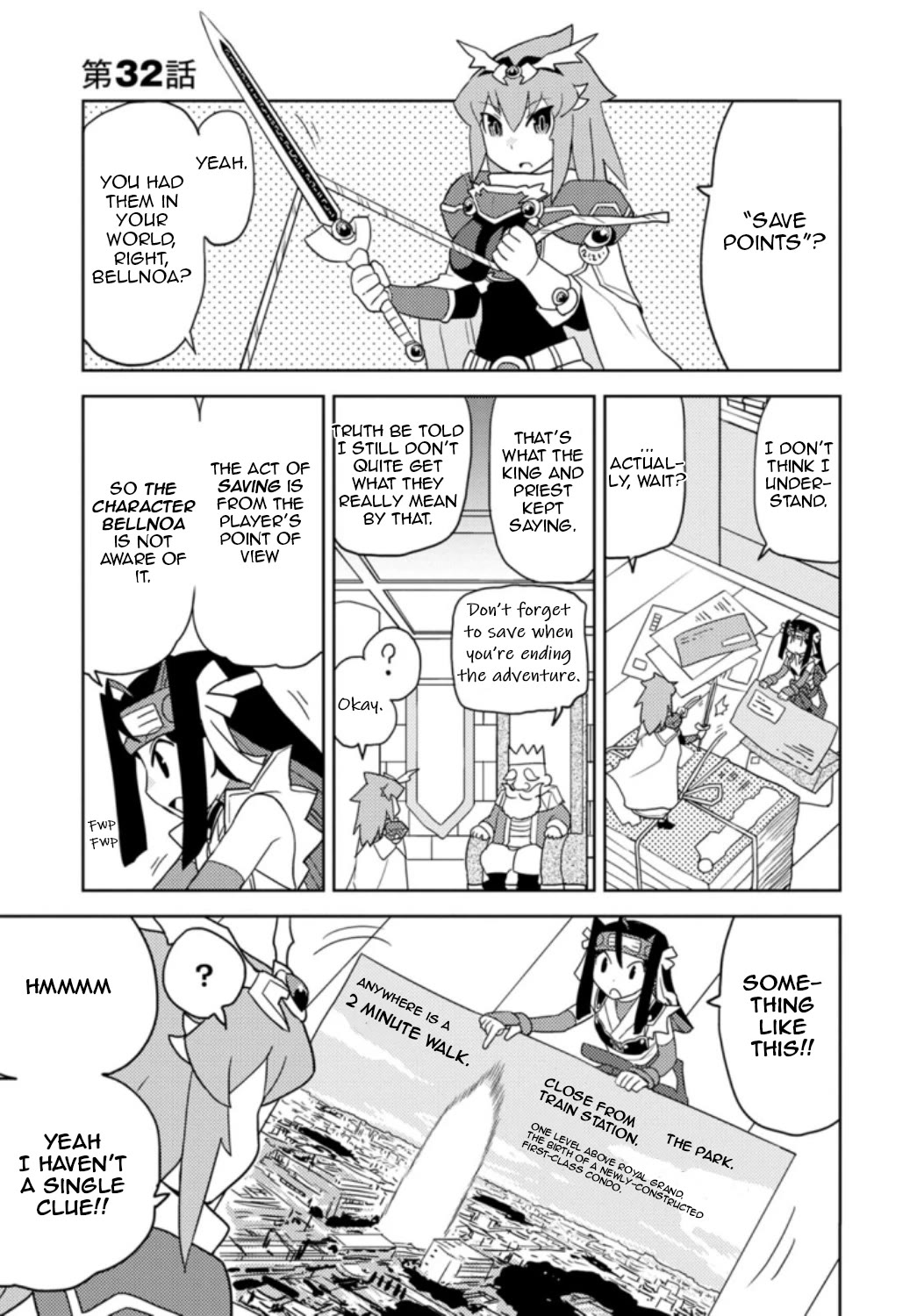 Choukadou Girls Chapter 32 page 1 - Chapter 32: Save & Load. Life is a Game