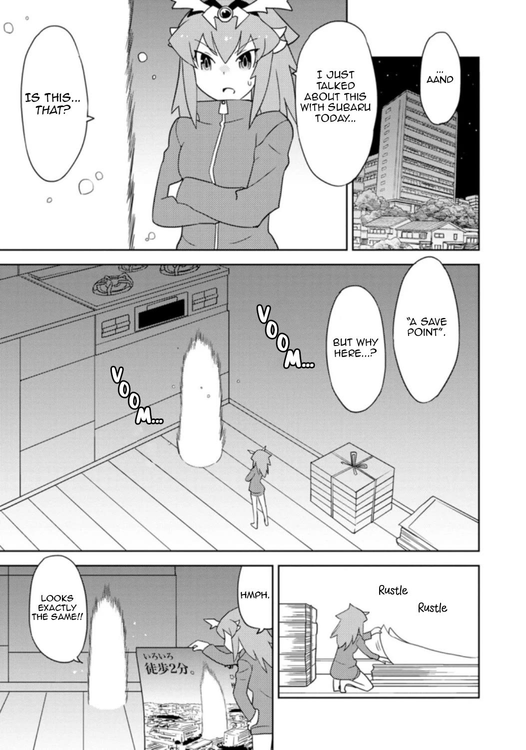 Choukadou Girls Chapter 32 page 3 - Chapter 32: Save & Load. Life is a Game