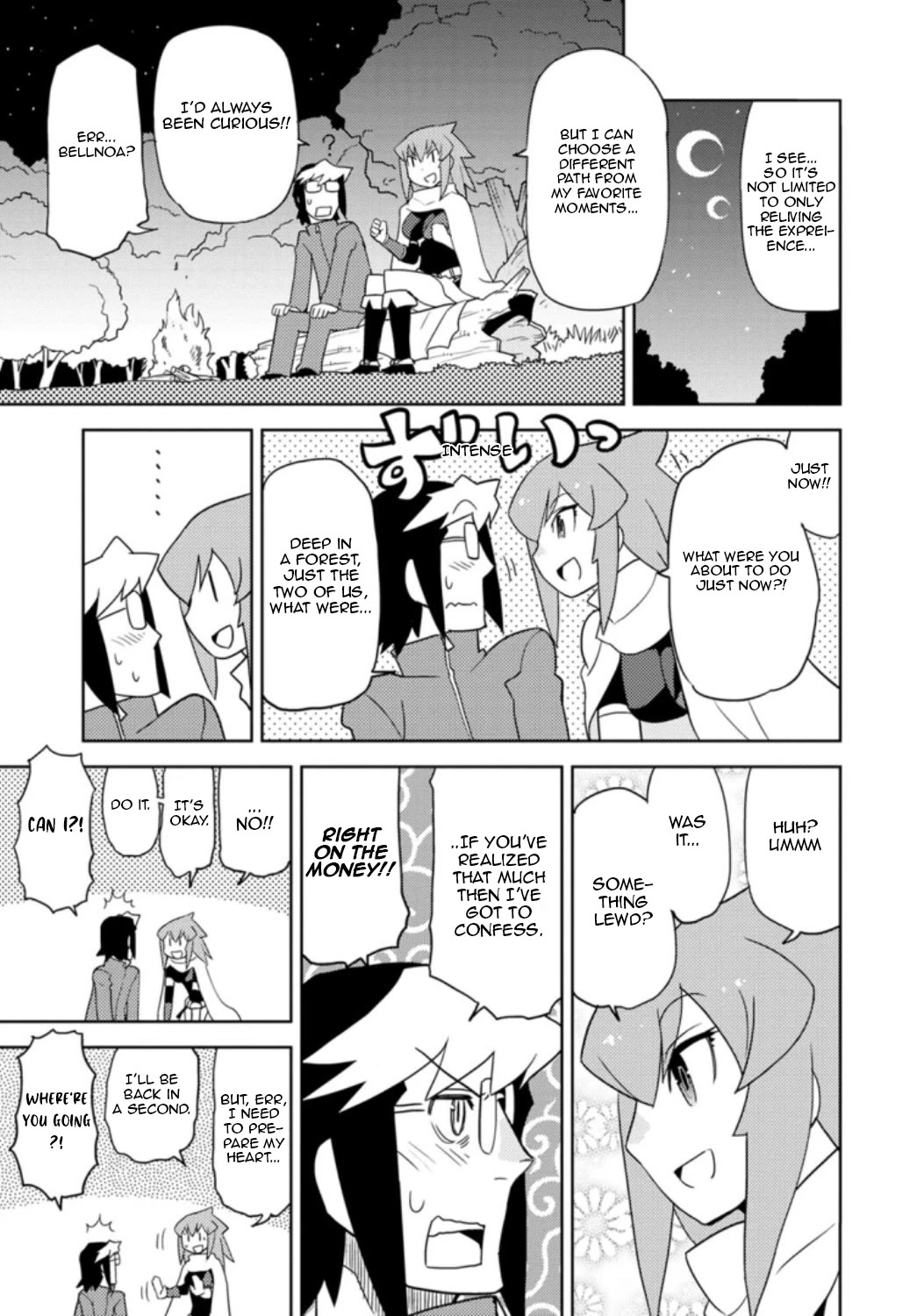 Choukadou Girls Chapter 32 page 7 - Chapter 32: Save & Load. Life is a Game