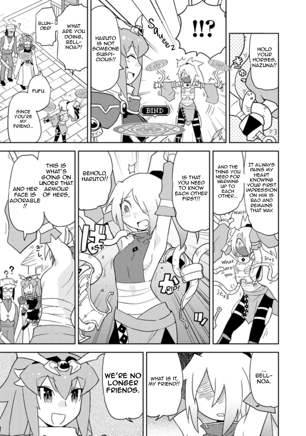 Choukadou Girls Chapter 32 page 9 - Chapter 32: Save & Load. Life is a Game