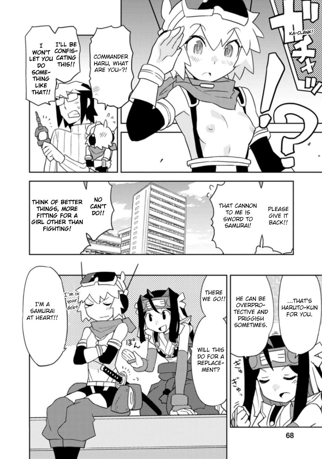 Choukadou Girls Chapter 33 page 10 - Chapter 33: QOL and OBQ