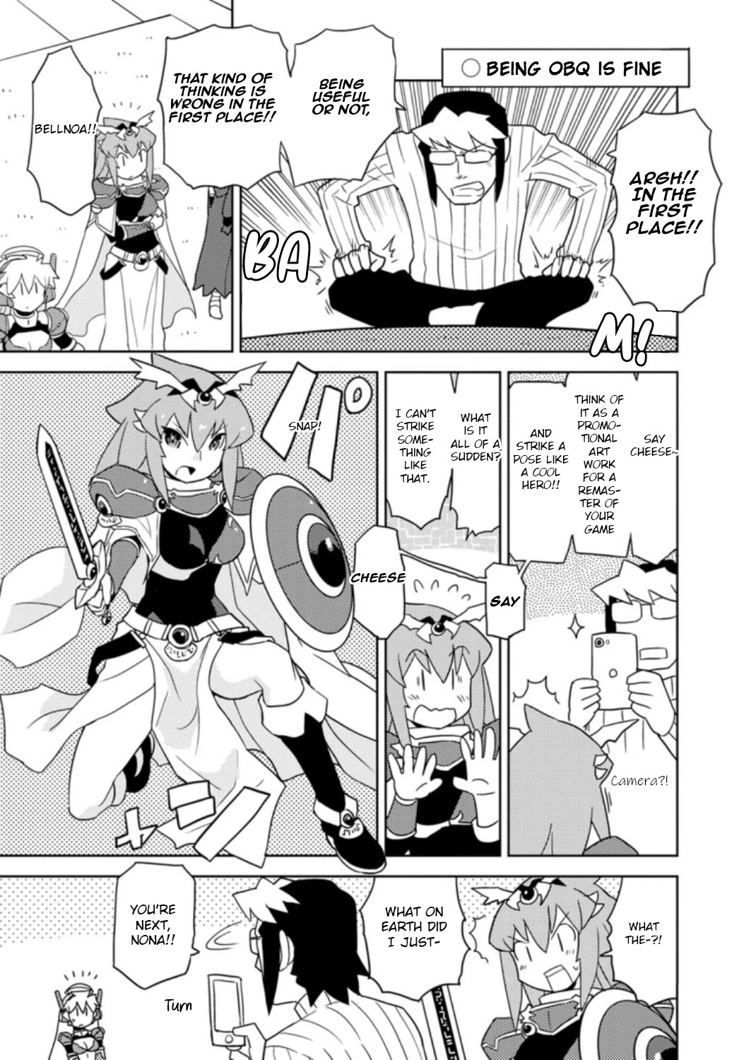 Choukadou Girls Chapter 33 page 13 - Chapter 33: QOL and OBQ