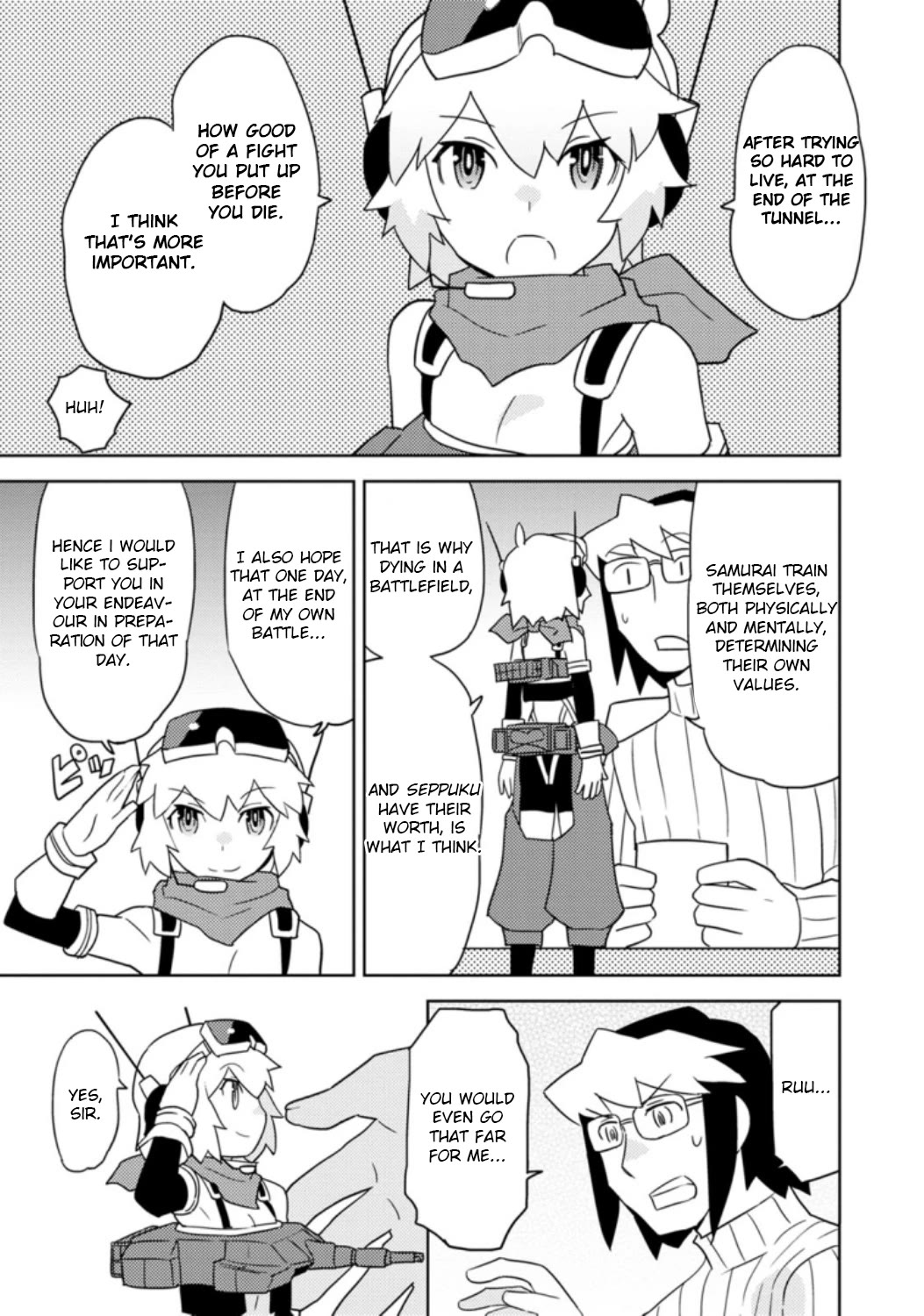 Choukadou Girls Chapter 33 page 9 - Chapter 33: QOL and OBQ
