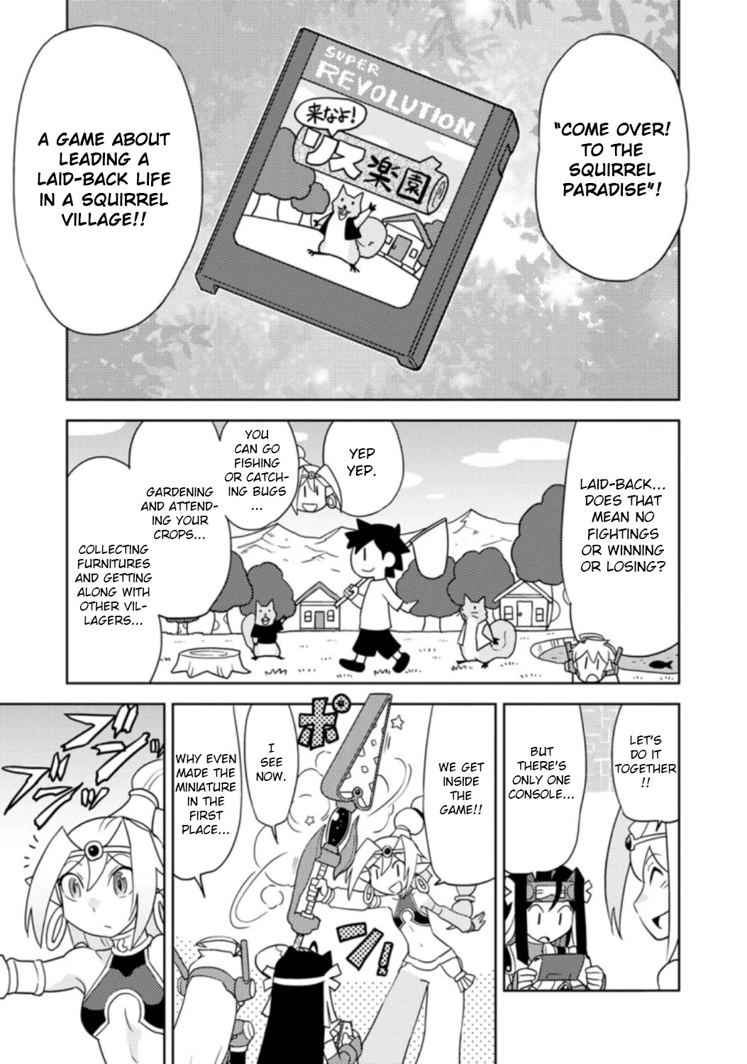Choukadou Girls Chapter 34 page 3 - Chapter 34: Hitoma Ruu and the Hidden Paradise