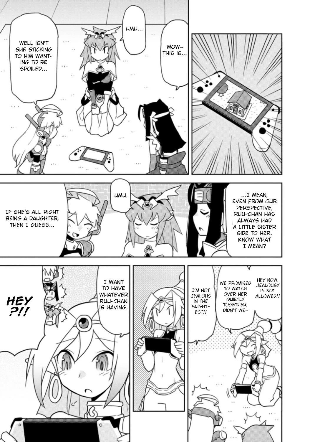 Choukadou Girls Chapter 35 page 13 - Chapter 35: Hitoma Ruu and Her Days in Paradise