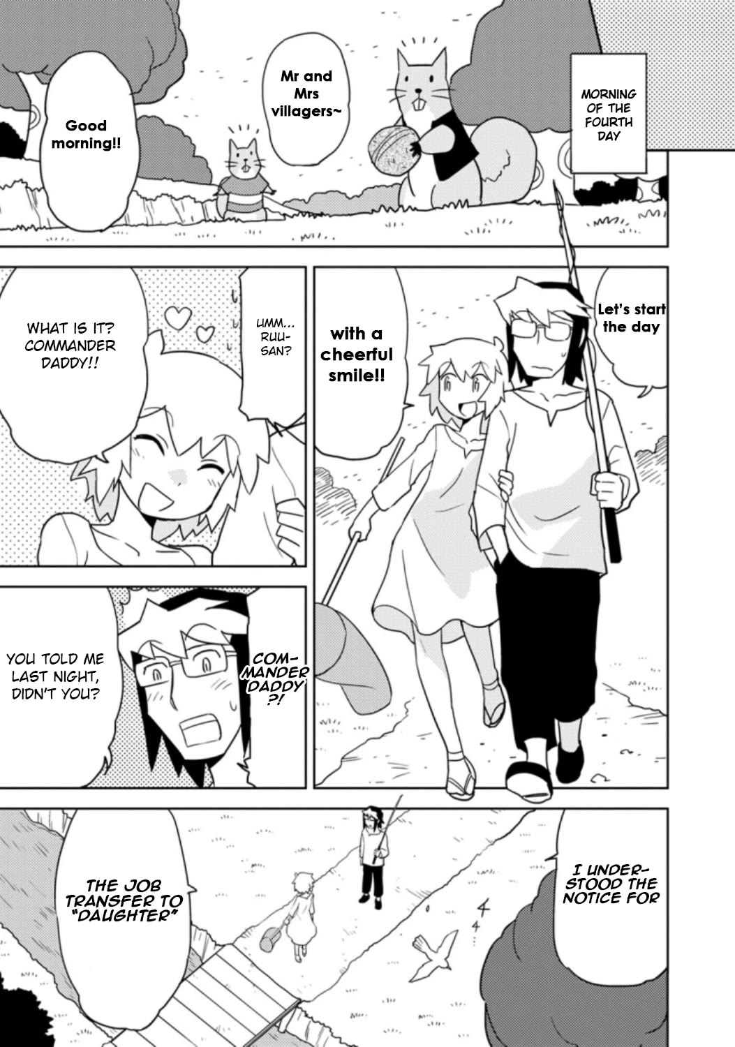 Choukadou Girls Chapter 35 page 9 - Chapter 35: Hitoma Ruu and Her Days in Paradise