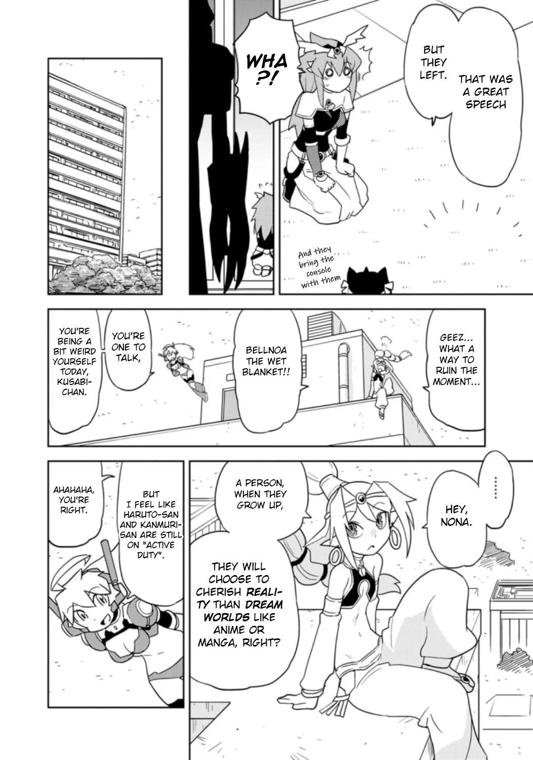 Choukadou Girls Chapter 36 page 6 - Chapter 36: Kusabi-chan And the End of Paradise
