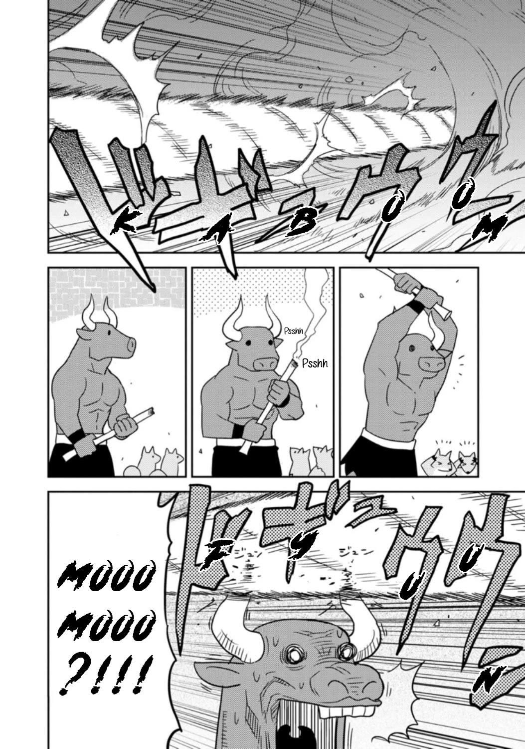 Choukadou Girls Chapter 37 page 10 - Chapter 37: Kusabi and Ruu -Guardians of Paradise-