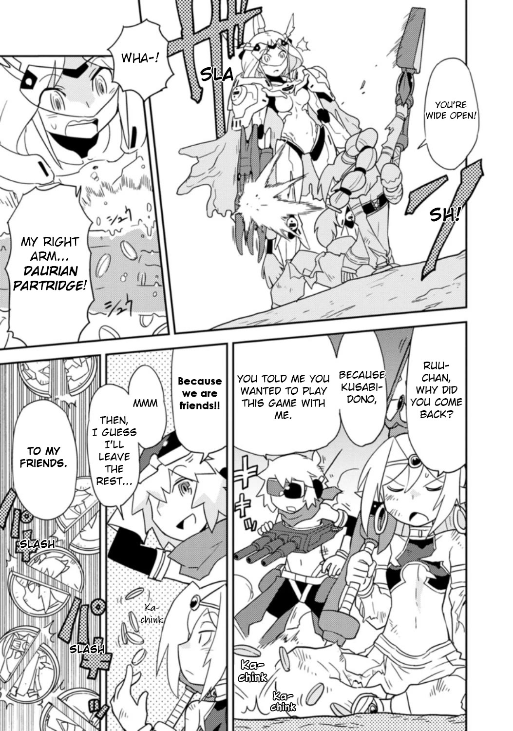 Choukadou Girls Chapter 37 page 13 - Chapter 37: Kusabi and Ruu -Guardians of Paradise-