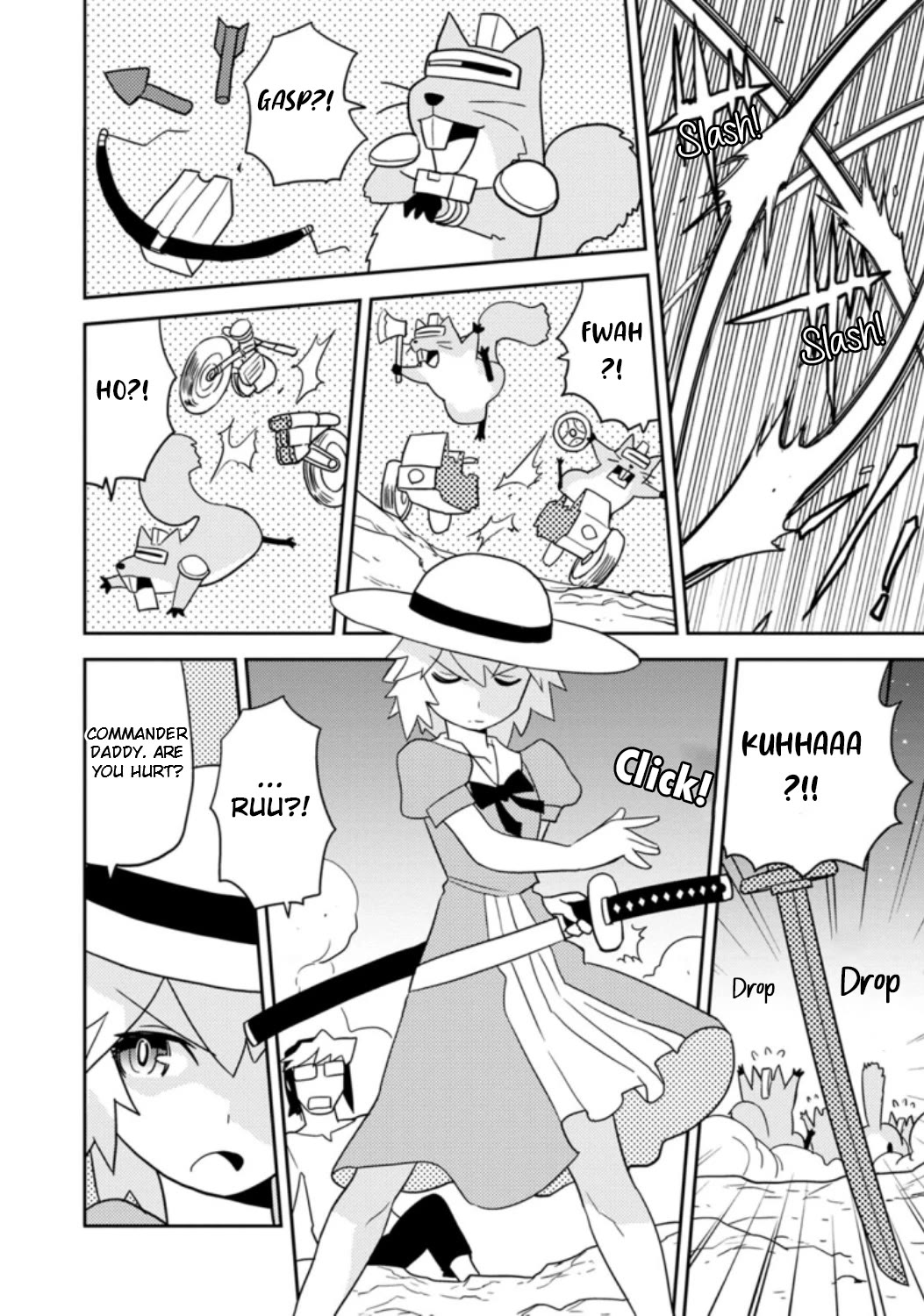 Choukadou Girls Chapter 37 page 2 - Chapter 37: Kusabi and Ruu -Guardians of Paradise-