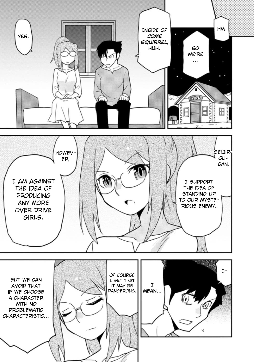 Choukadou Girls Chapter 38 page 11 - Chapter 38: Goodbye Paradise; Going Back Their Separate Ways