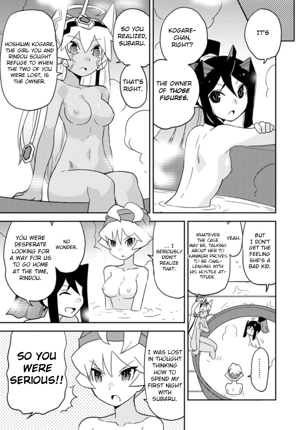 Choukadou Girls Chapter 38 page 7 - Chapter 38: Goodbye Paradise; Going Back Their Separate Ways